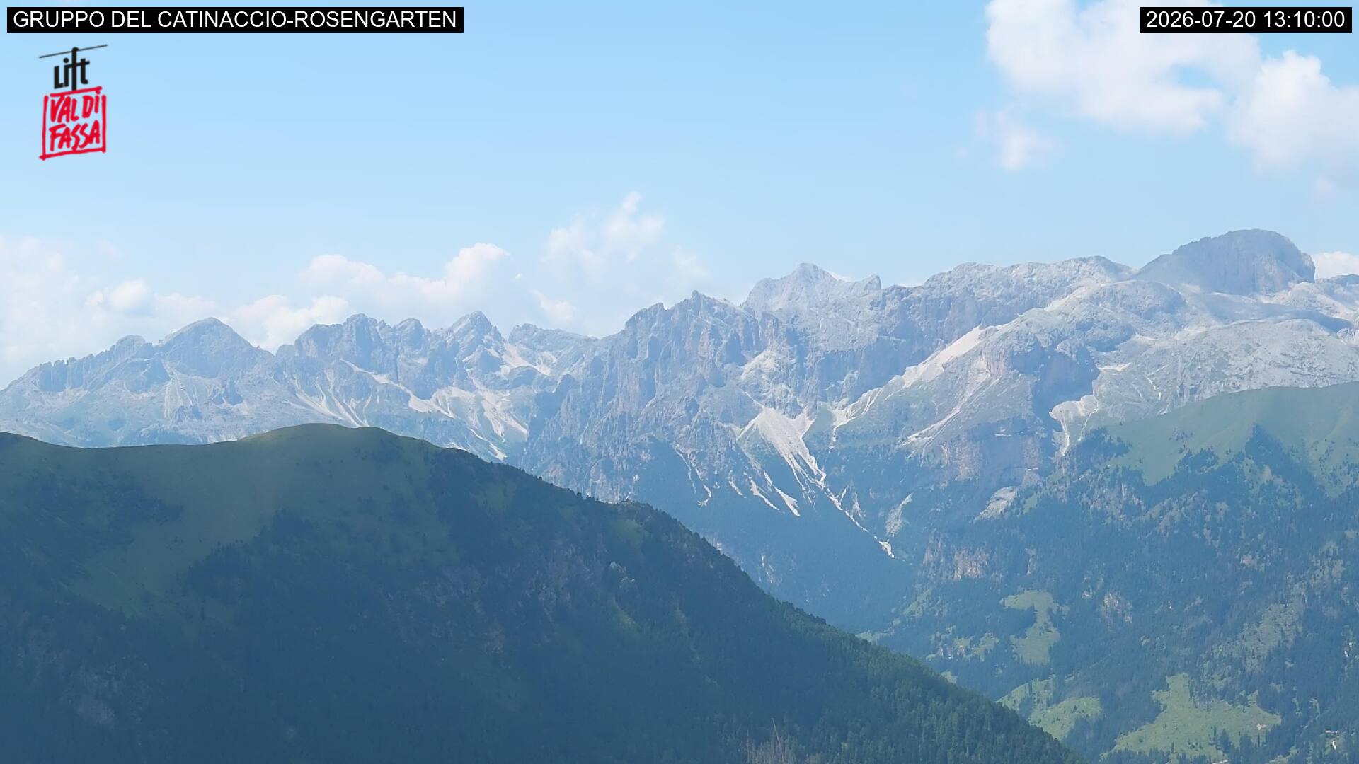 Webcam a Campitello di Fassa - Trentino