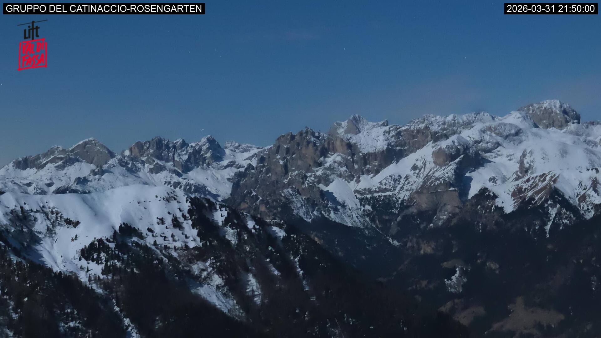 Webcam a Campitello di Fassa - Trentino