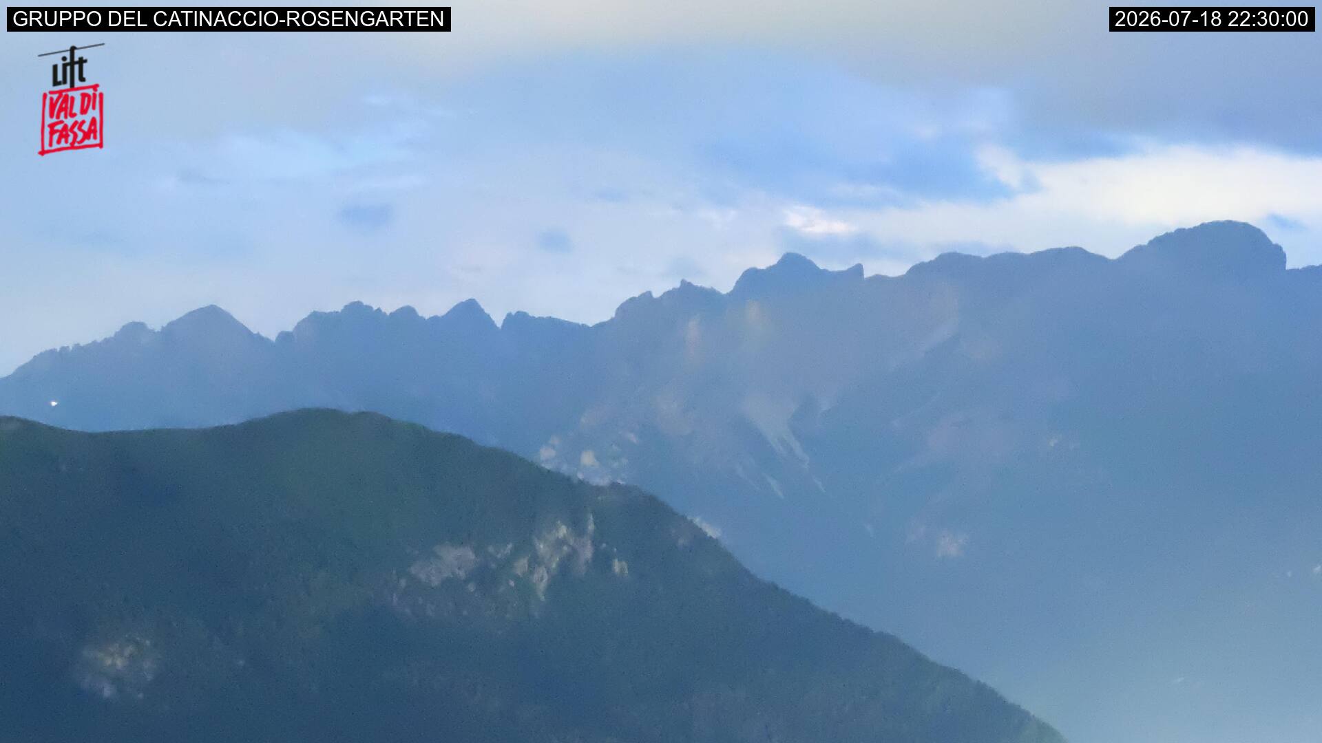 Webcam a Campitello di Fassa - Trentino