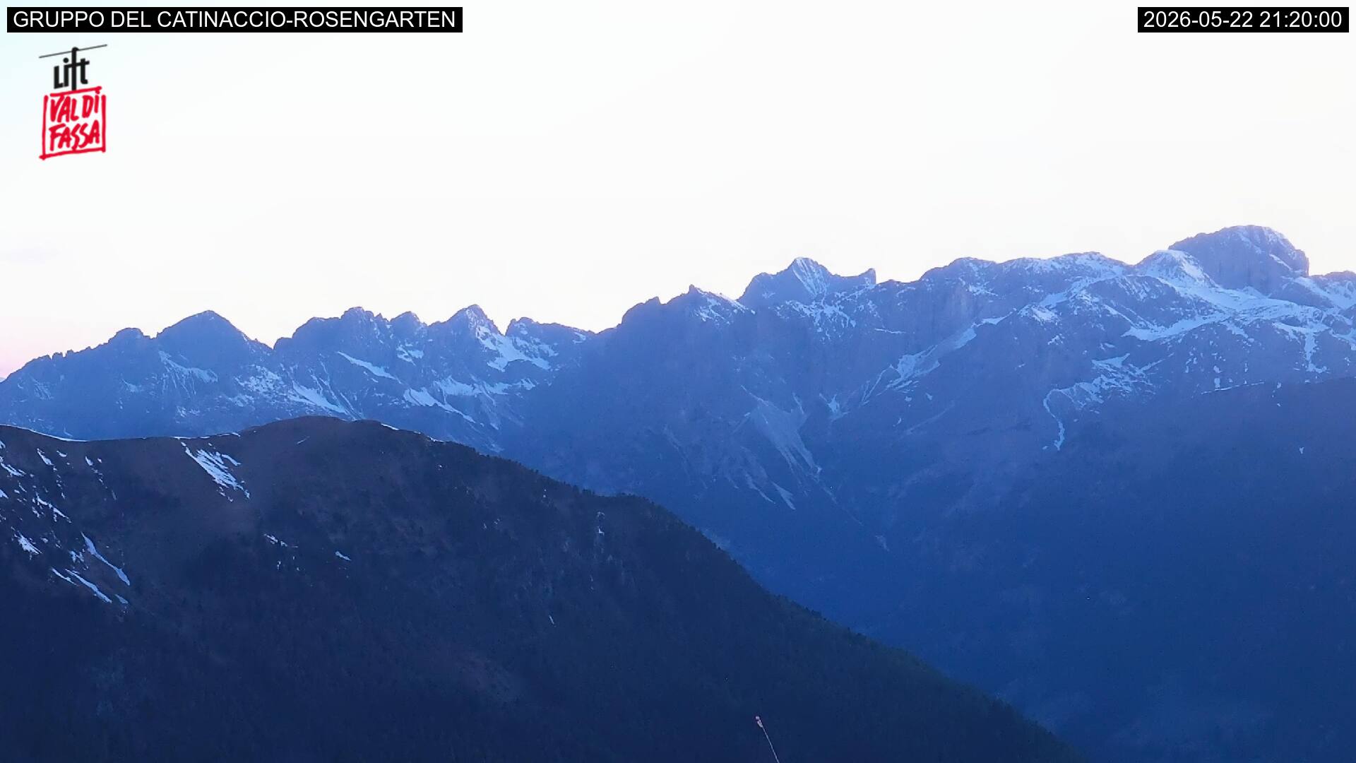 Webcam a Campitello di Fassa - Trentino