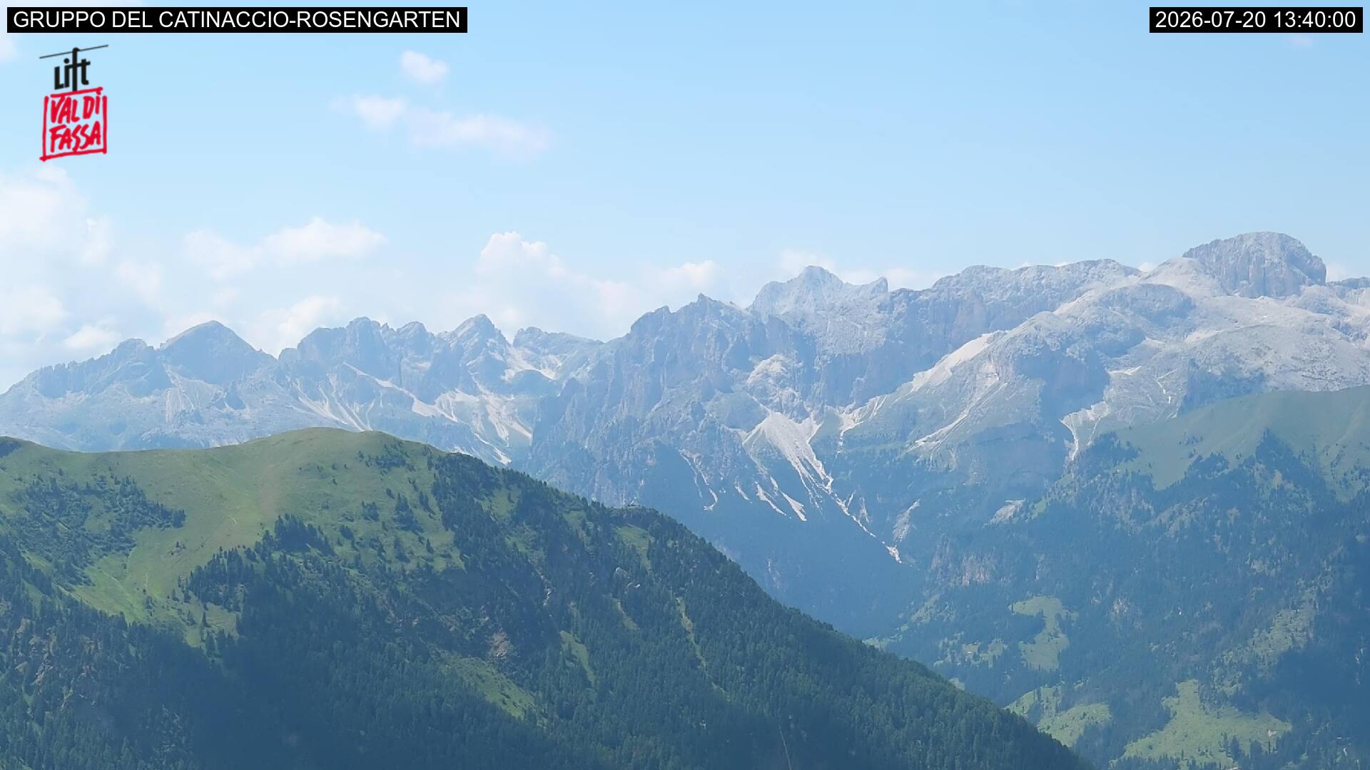 Webcam a Campitello di Fassa - Trentino