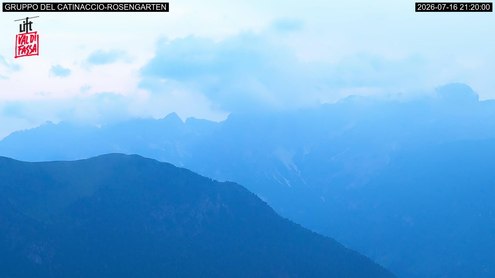 Webcam a Campitello di Fassa - Trentino