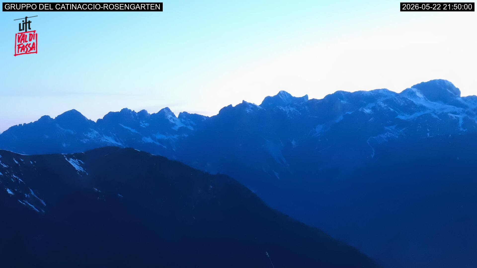 Webcam a Campitello di Fassa - Trentino