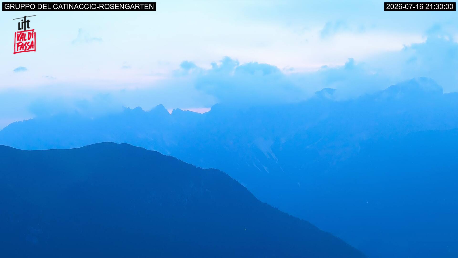 Webcam a Campitello di Fassa - Trentino