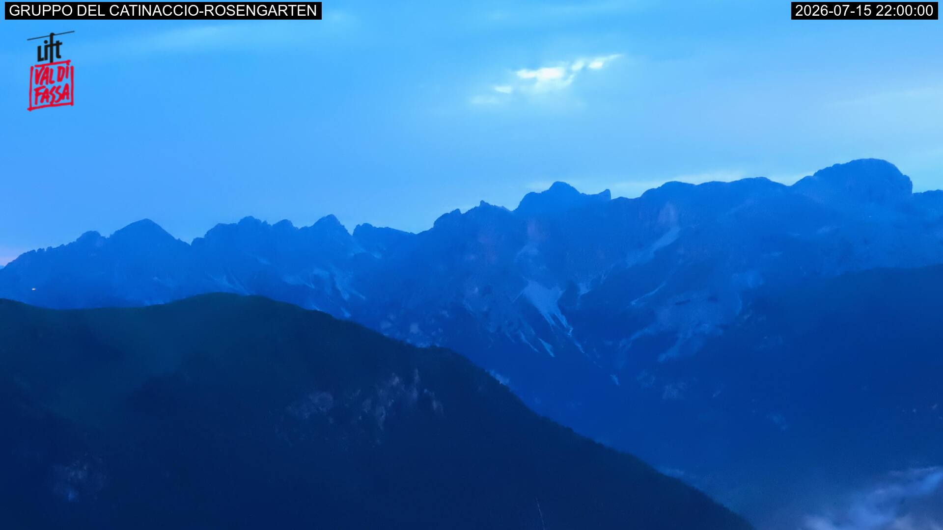Webcam a Campitello di Fassa - Trentino
