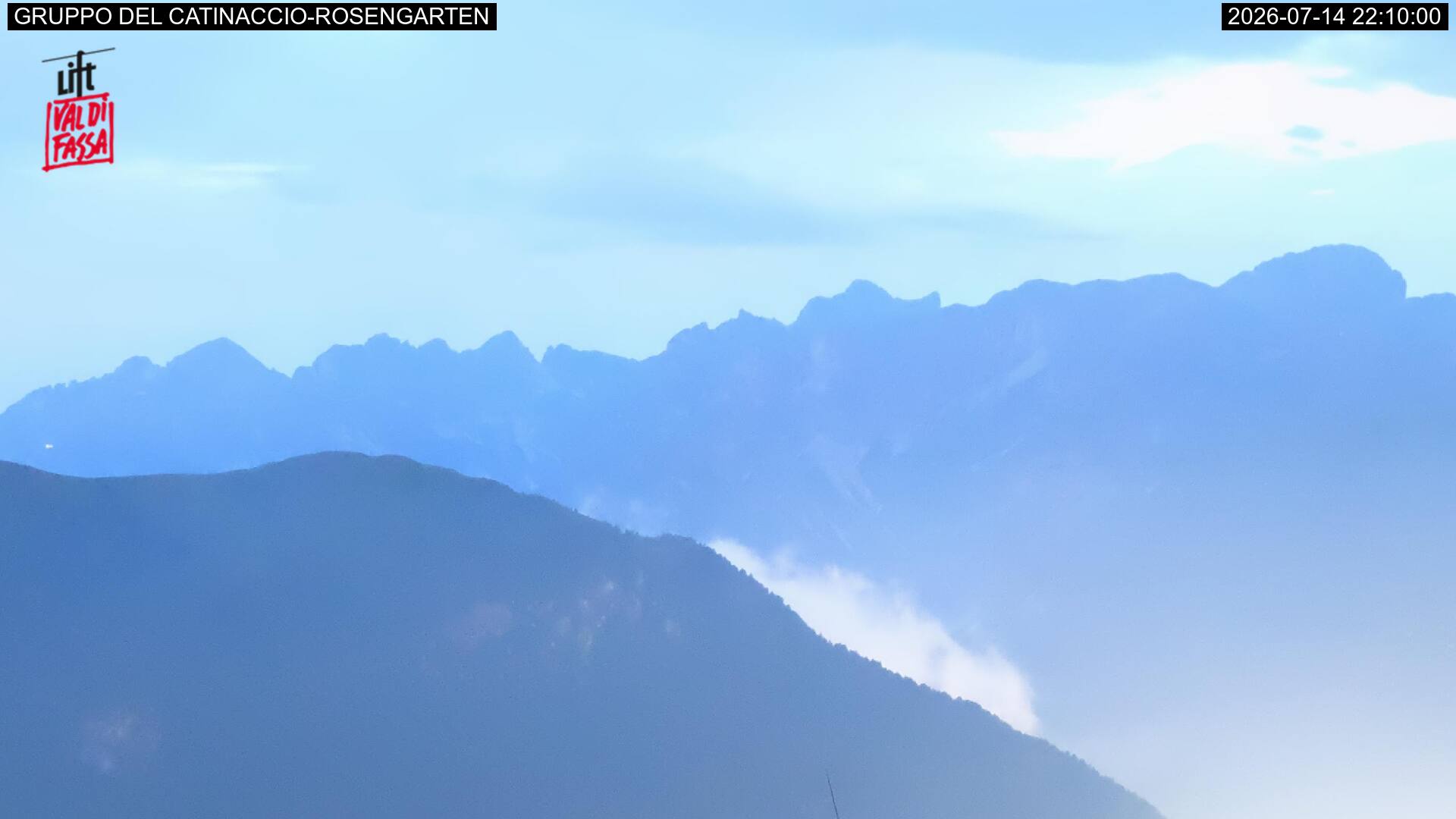 Webcam a Campitello di Fassa - Trentino