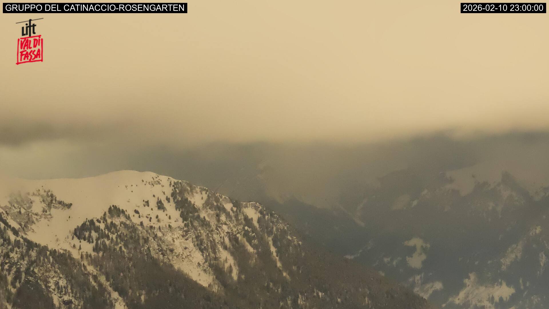 Webcam a Campitello di Fassa - Trentino