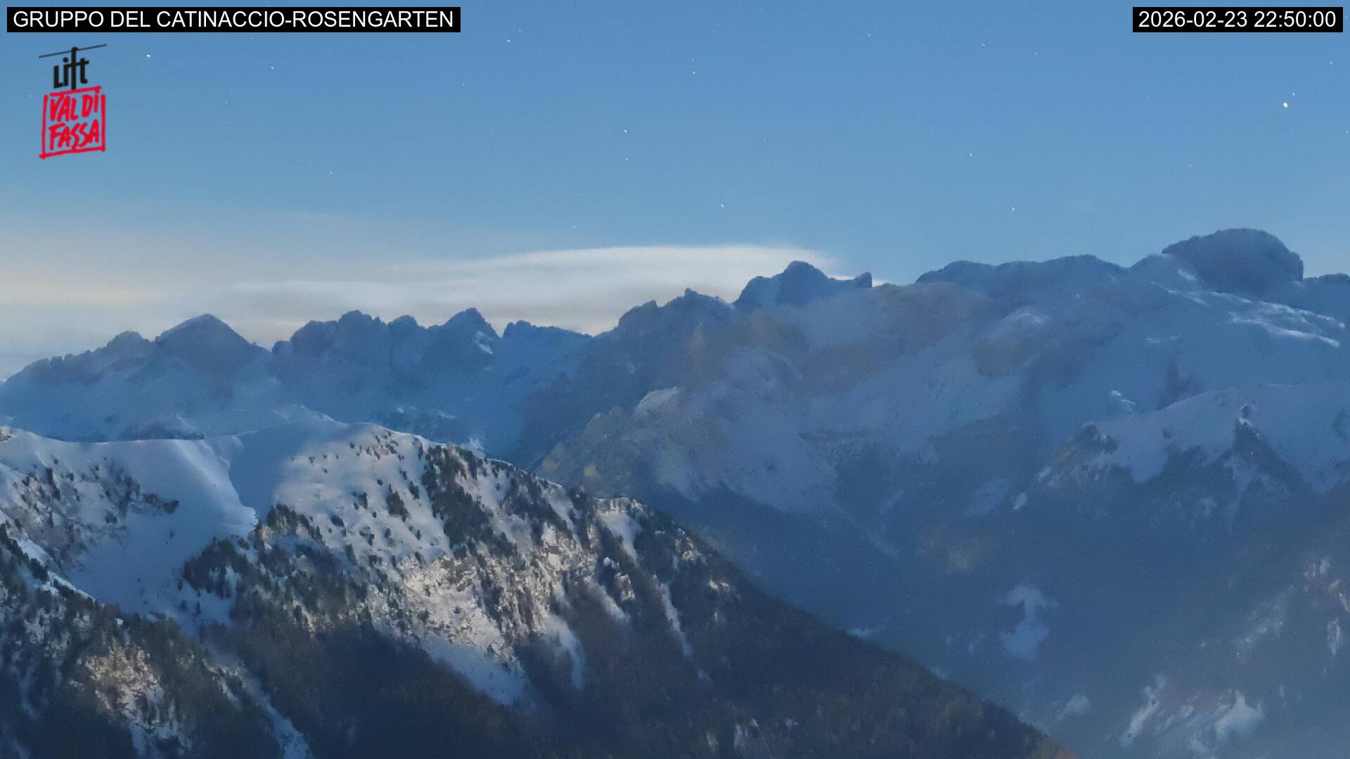 Webcam a Campitello di Fassa - Trentino