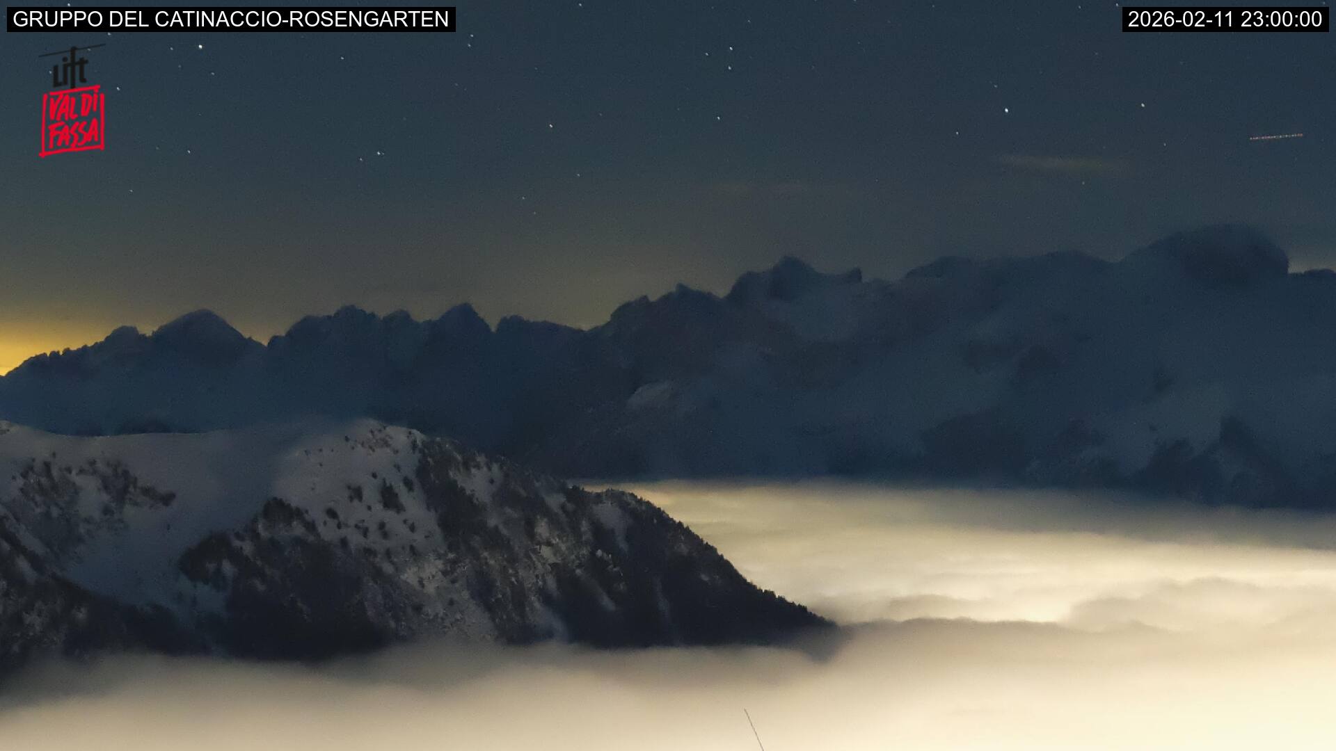 Webcam a Campitello di Fassa - Trentino