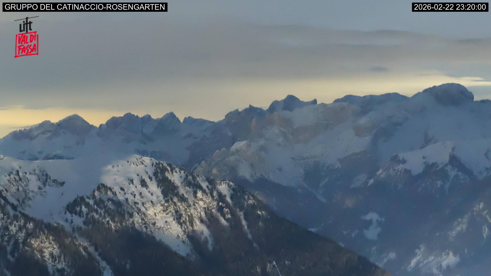 Webcam a Campitello di Fassa - Trentino