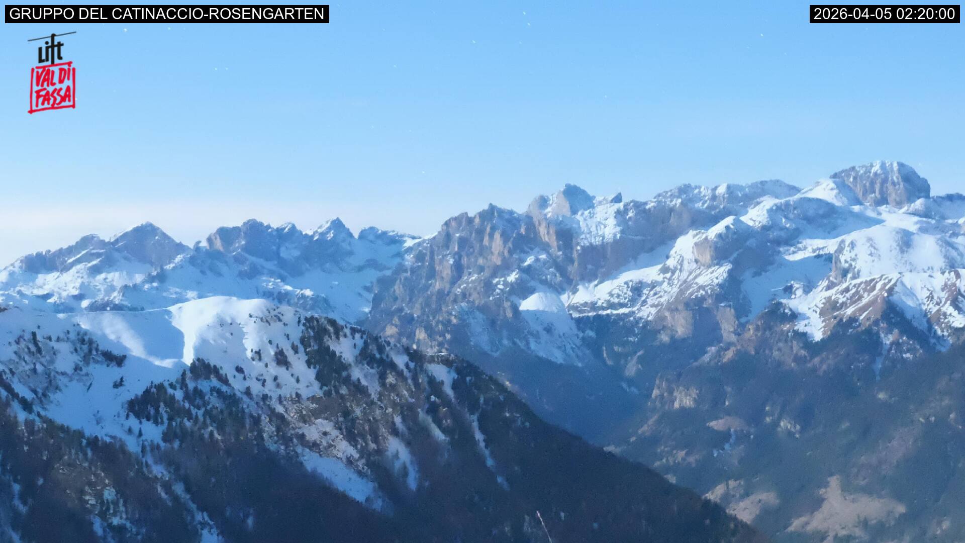 Webcam a Campitello di Fassa - Trentino