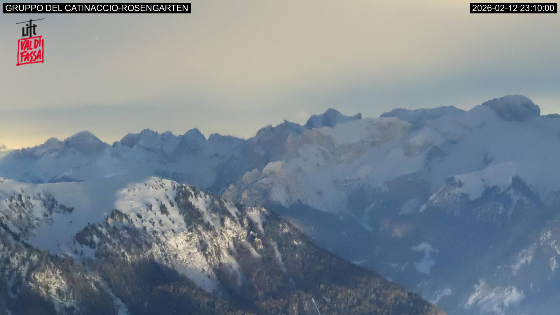 Webcam a Campitello di Fassa - Trentino