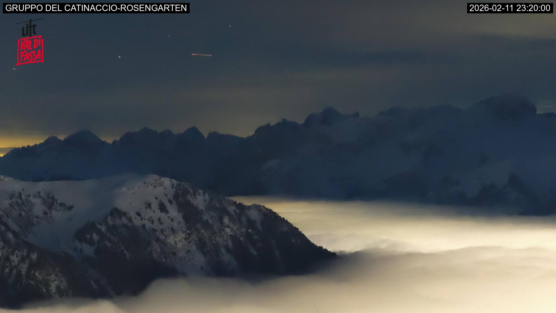 Webcam a Campitello di Fassa - Trentino