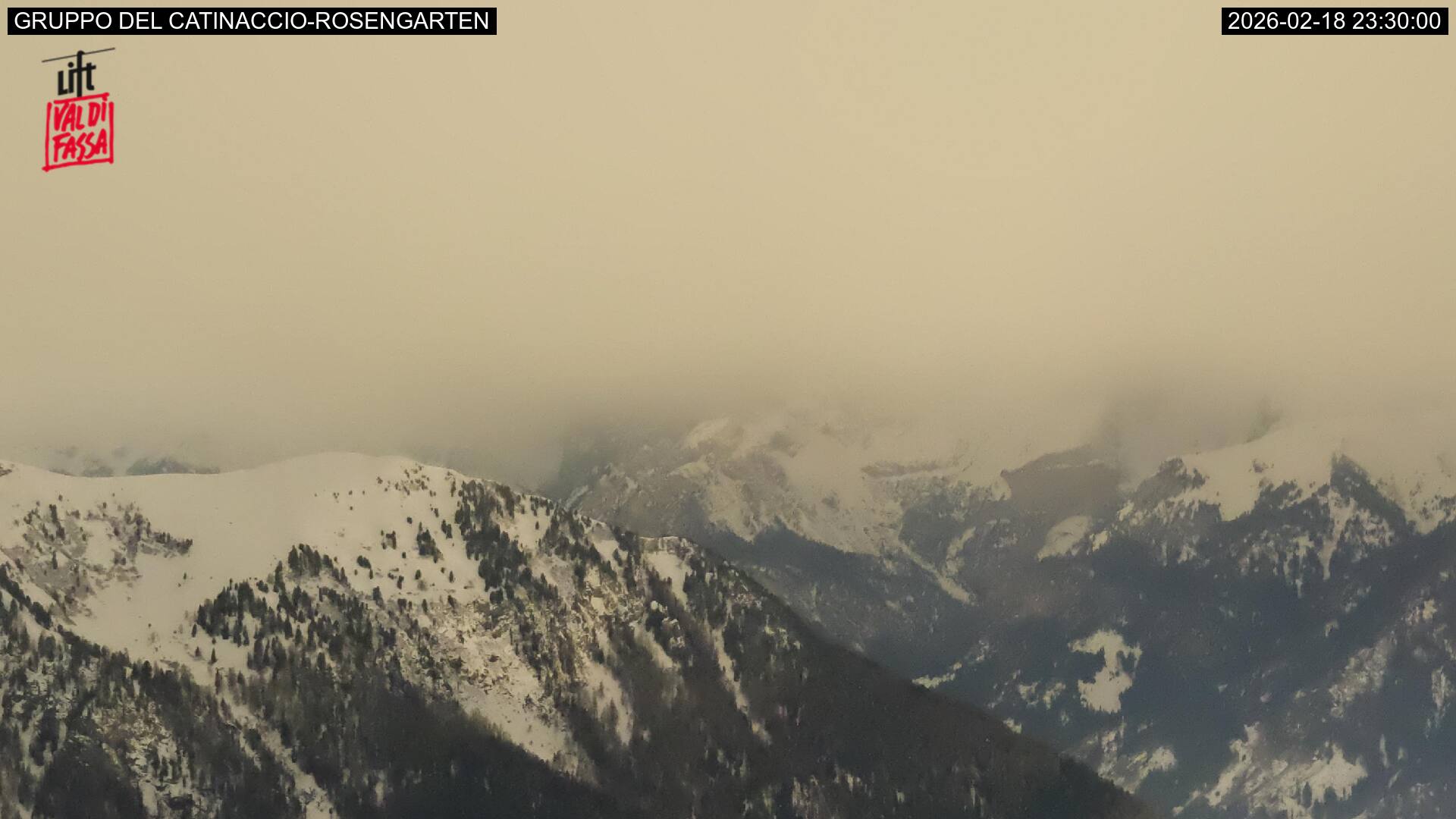 Webcam a Campitello di Fassa - Trentino