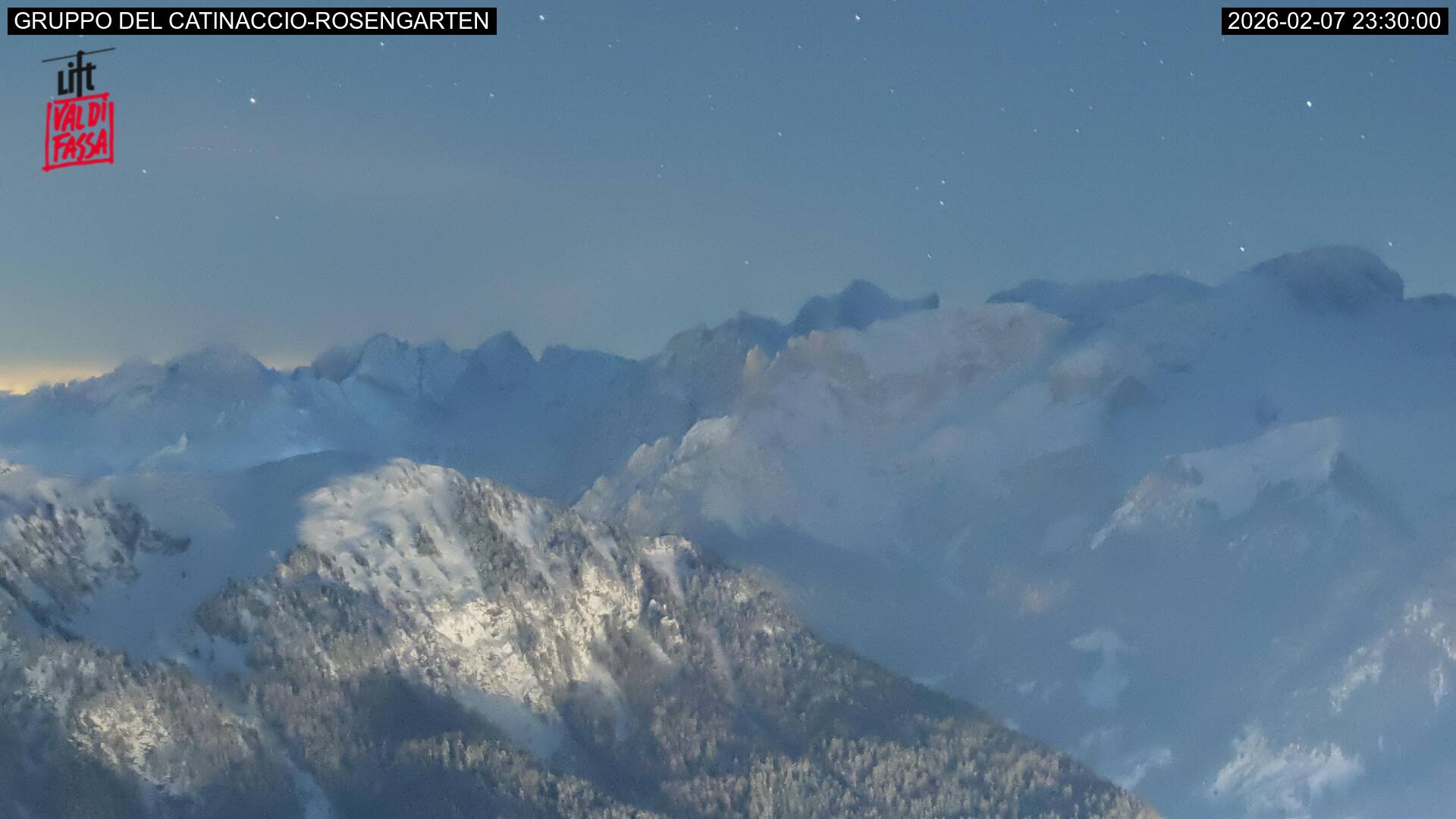 Webcam a Campitello di Fassa - Trentino