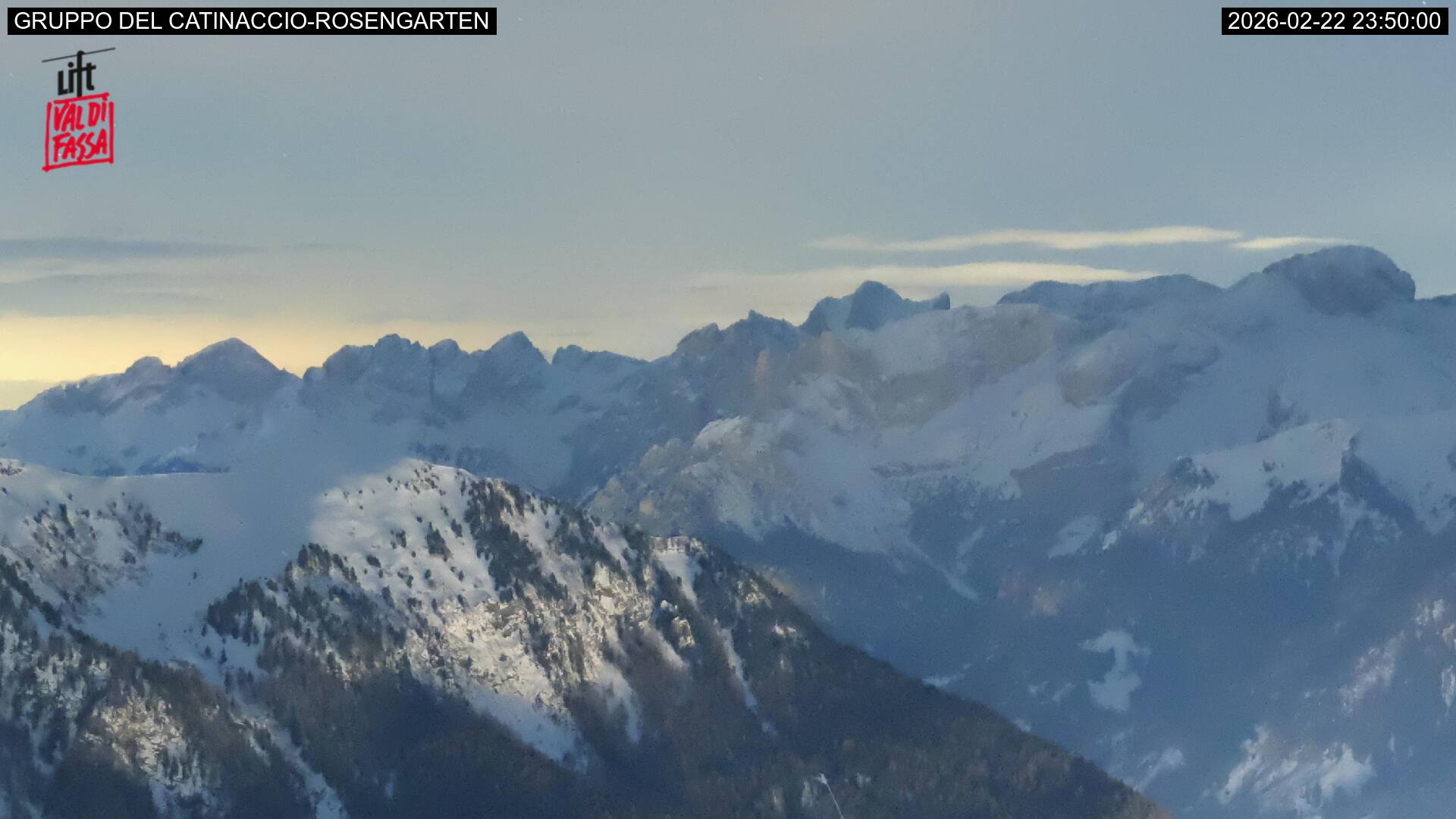 Webcam a Campitello di Fassa - Trentino