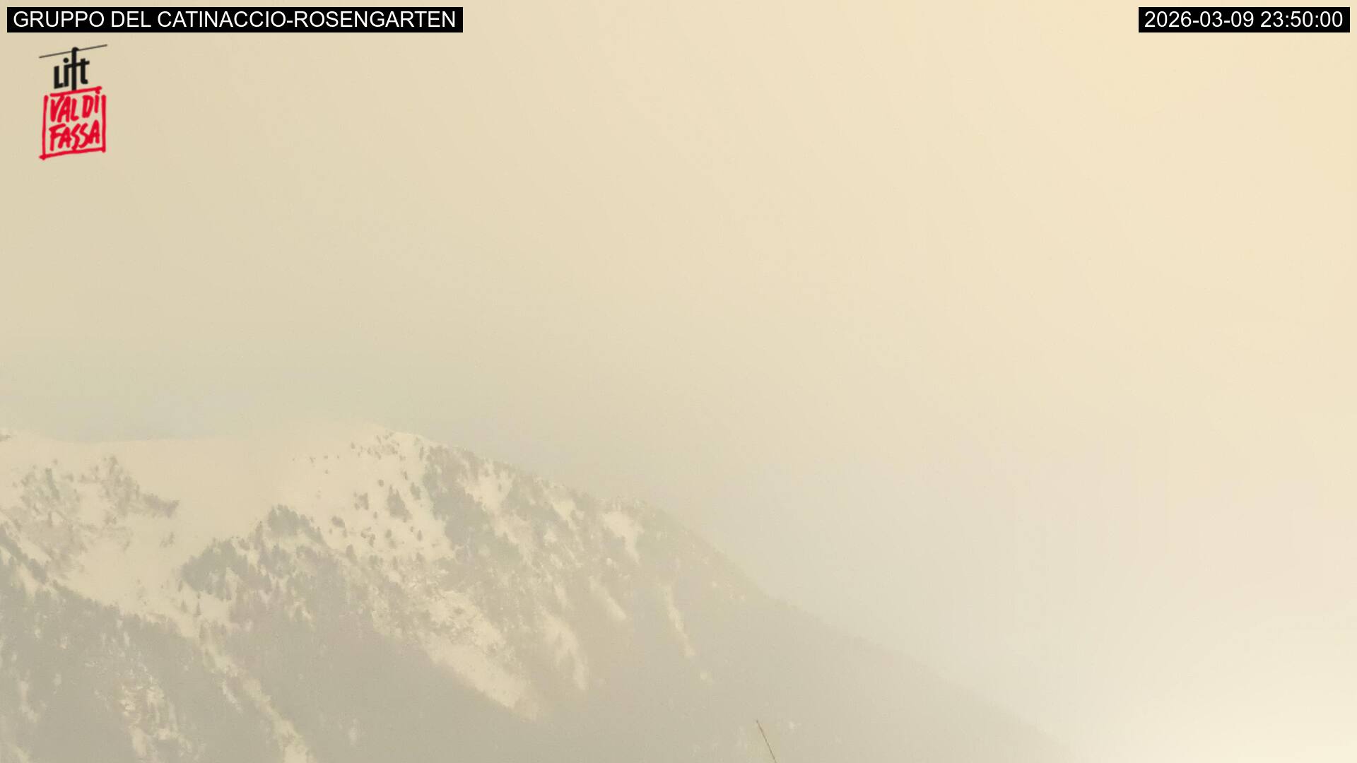 Webcam a Campitello di Fassa - Trentino