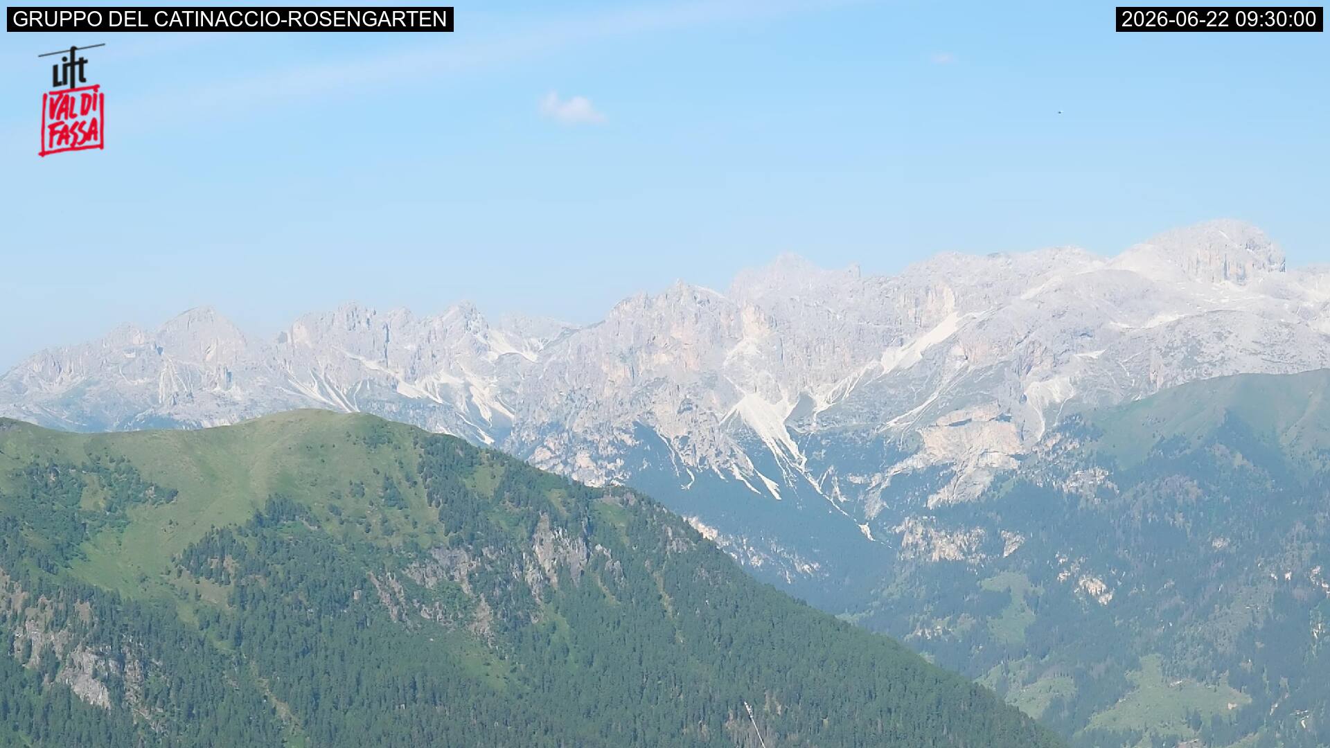Webcam a Campitello di Fassa - Trentino
