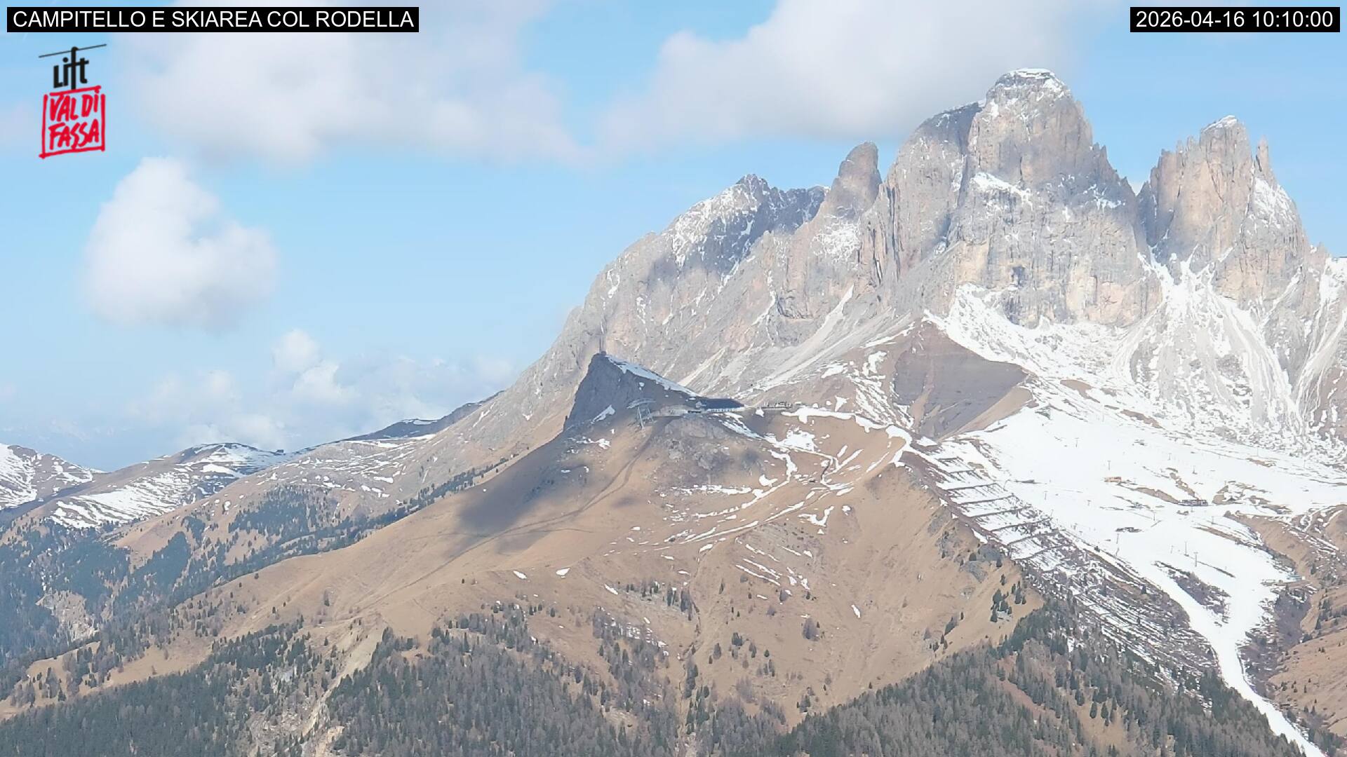 Webcam a Campitello di Fassa - Trentino - Dolomiti