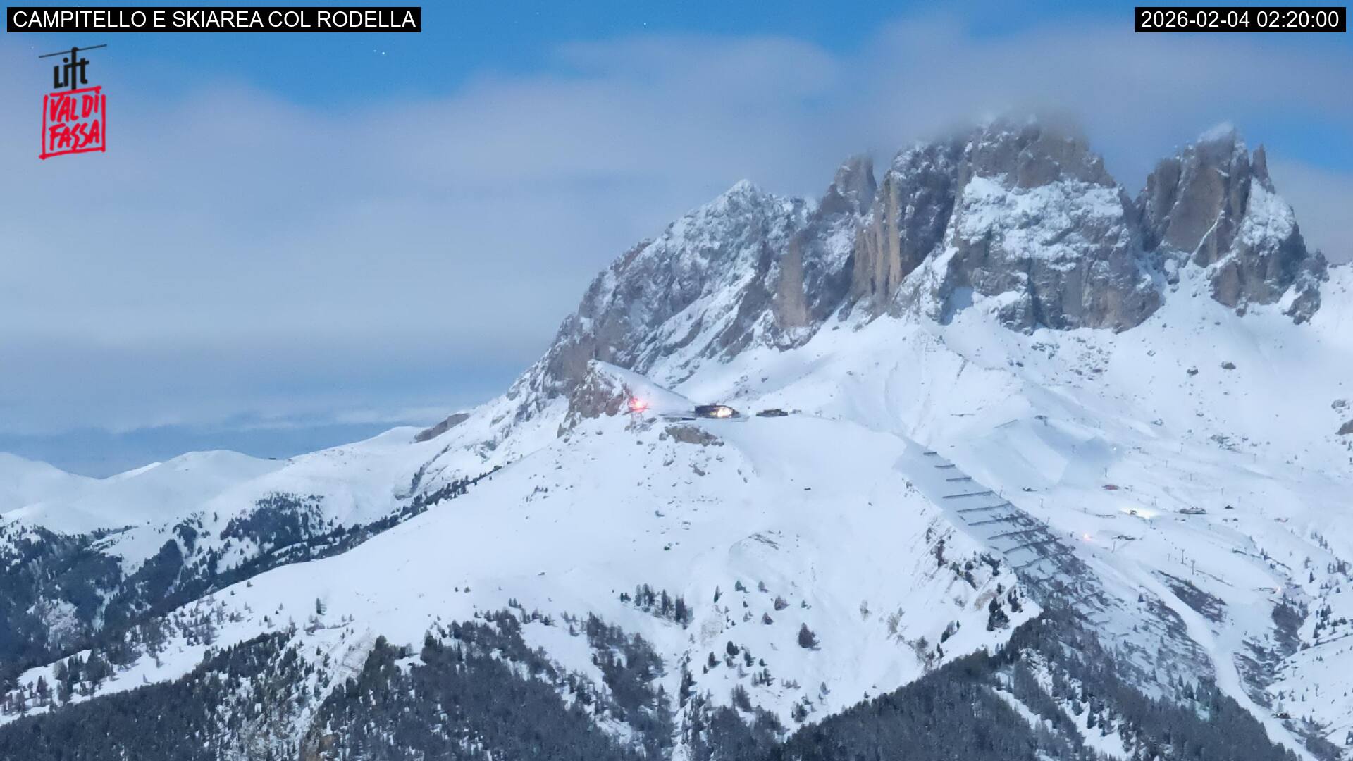 Webcam a Campitello di Fassa - Trentino