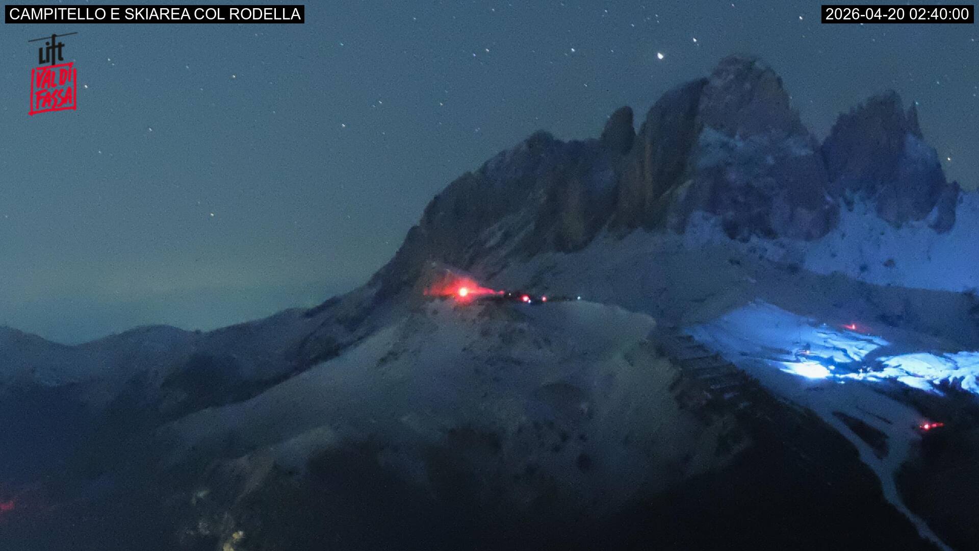 Webcam a Campitello di Fassa - Trentino