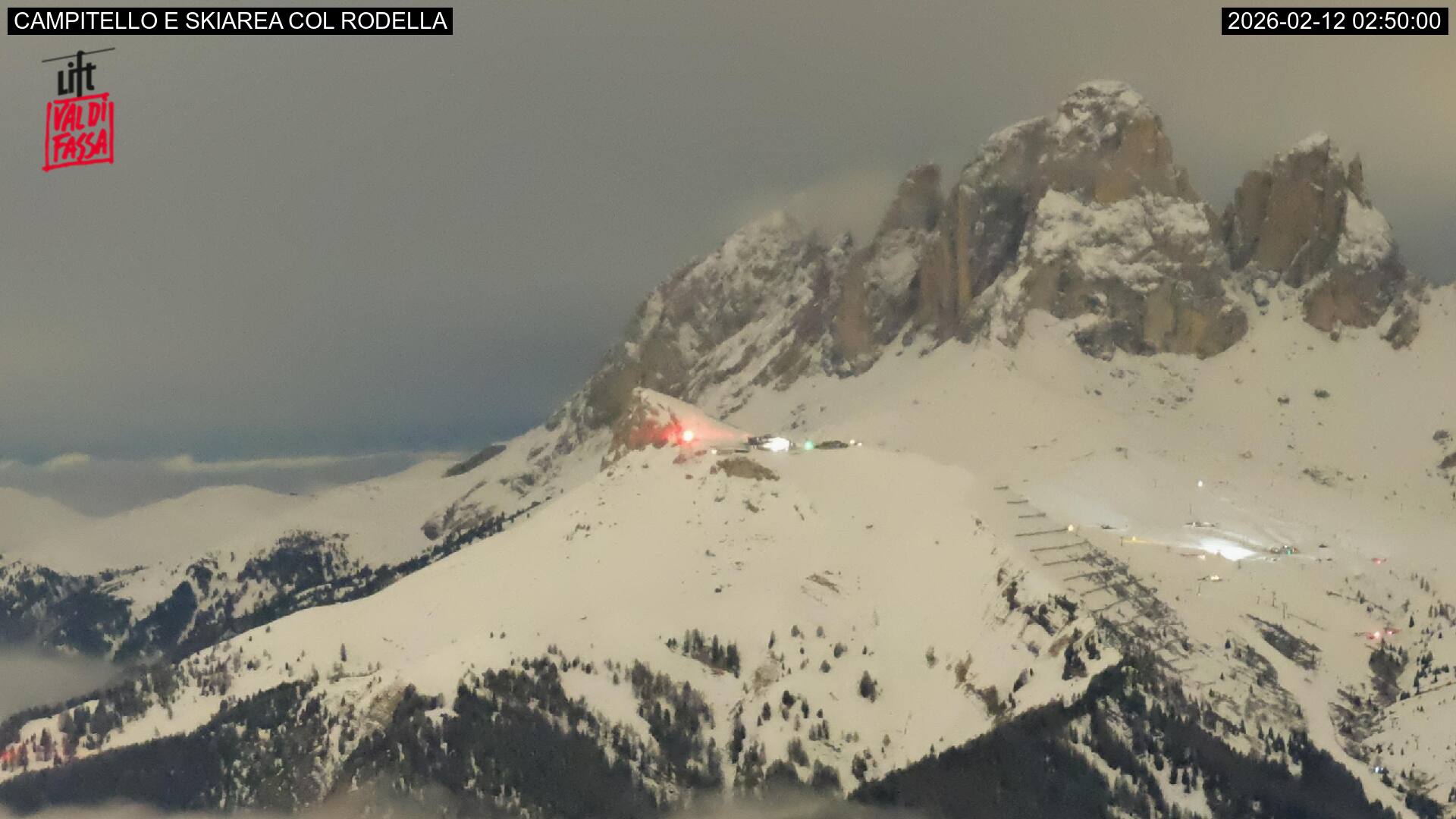 Webcam a Campitello di Fassa - Trentino