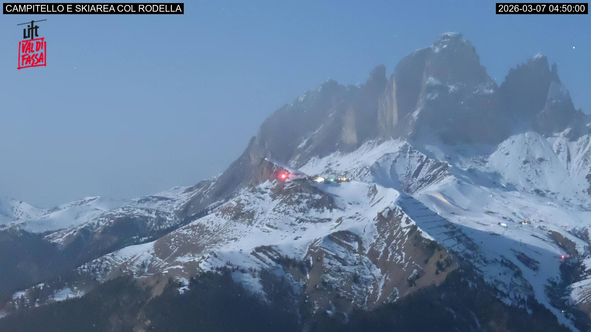 Webcam a Campitello di Fassa - Trentino