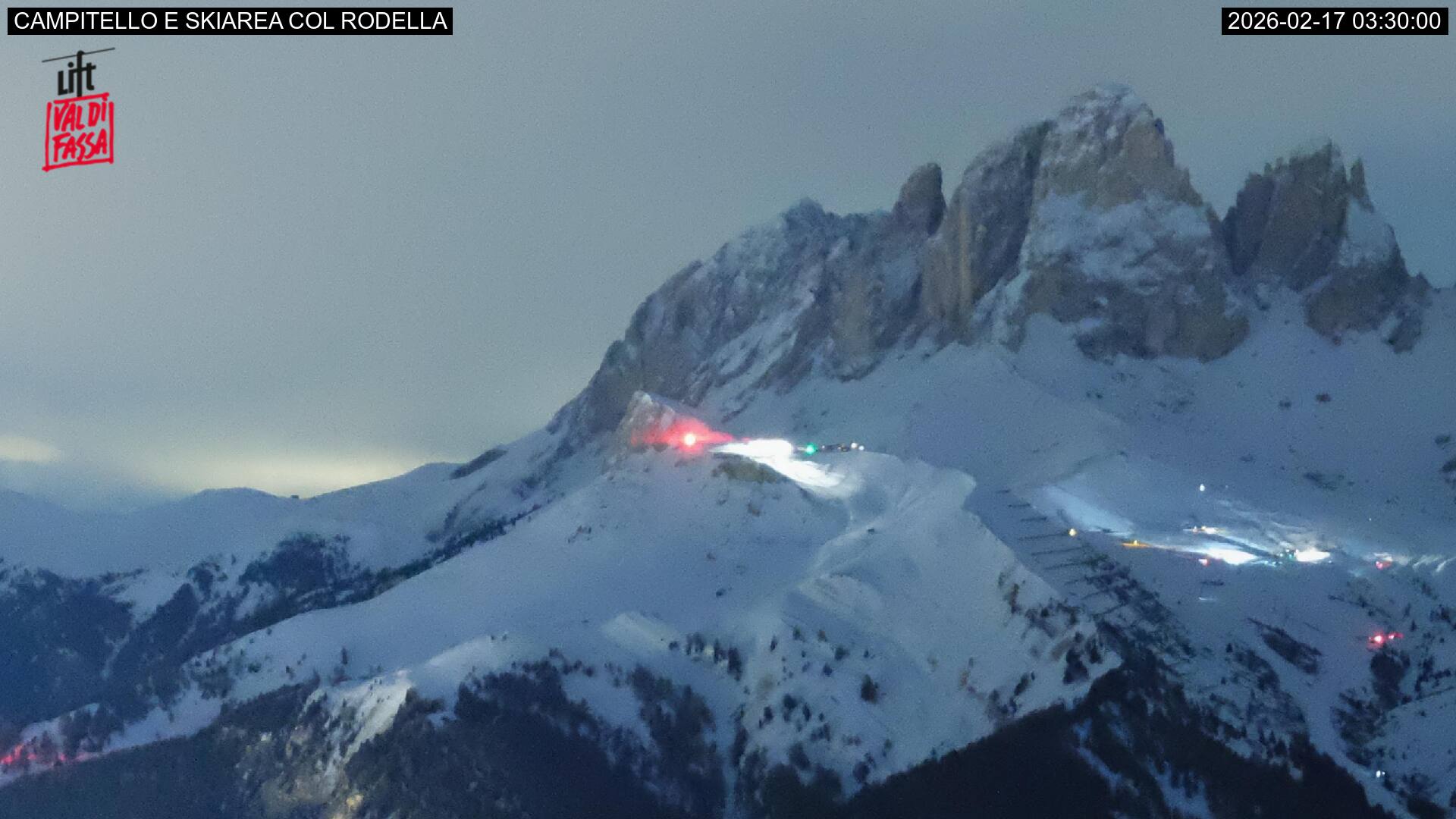 Webcam a Campitello di Fassa - Trentino