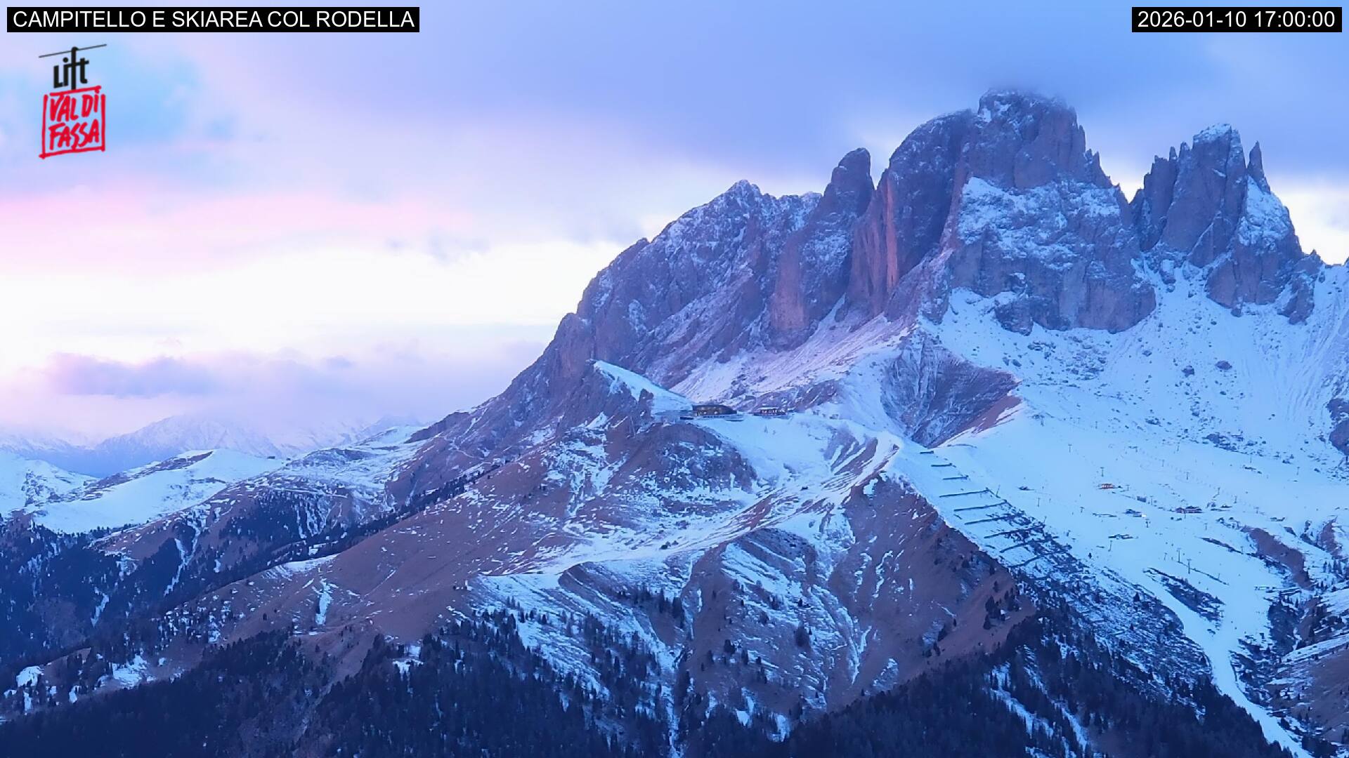 Webcam a Campitello di Fassa - Trentino