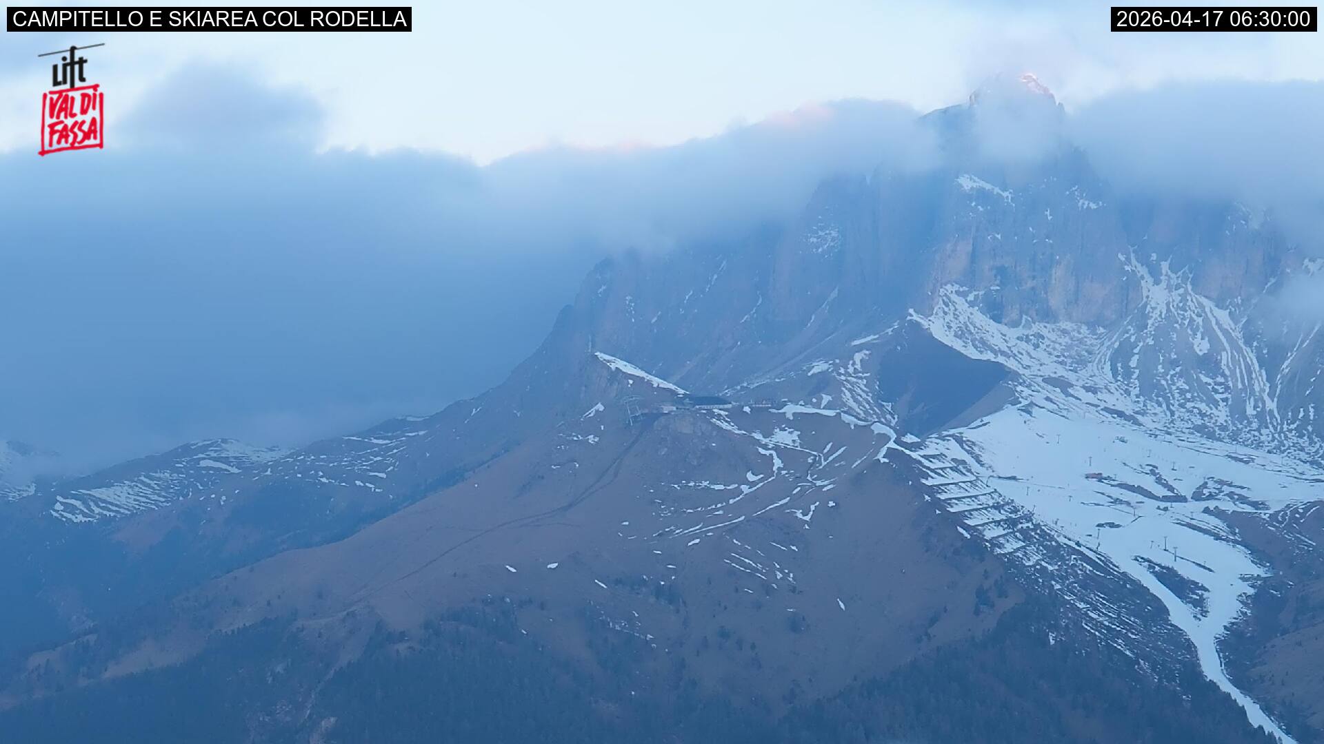 Webcam a Campitello di Fassa - Trentino
