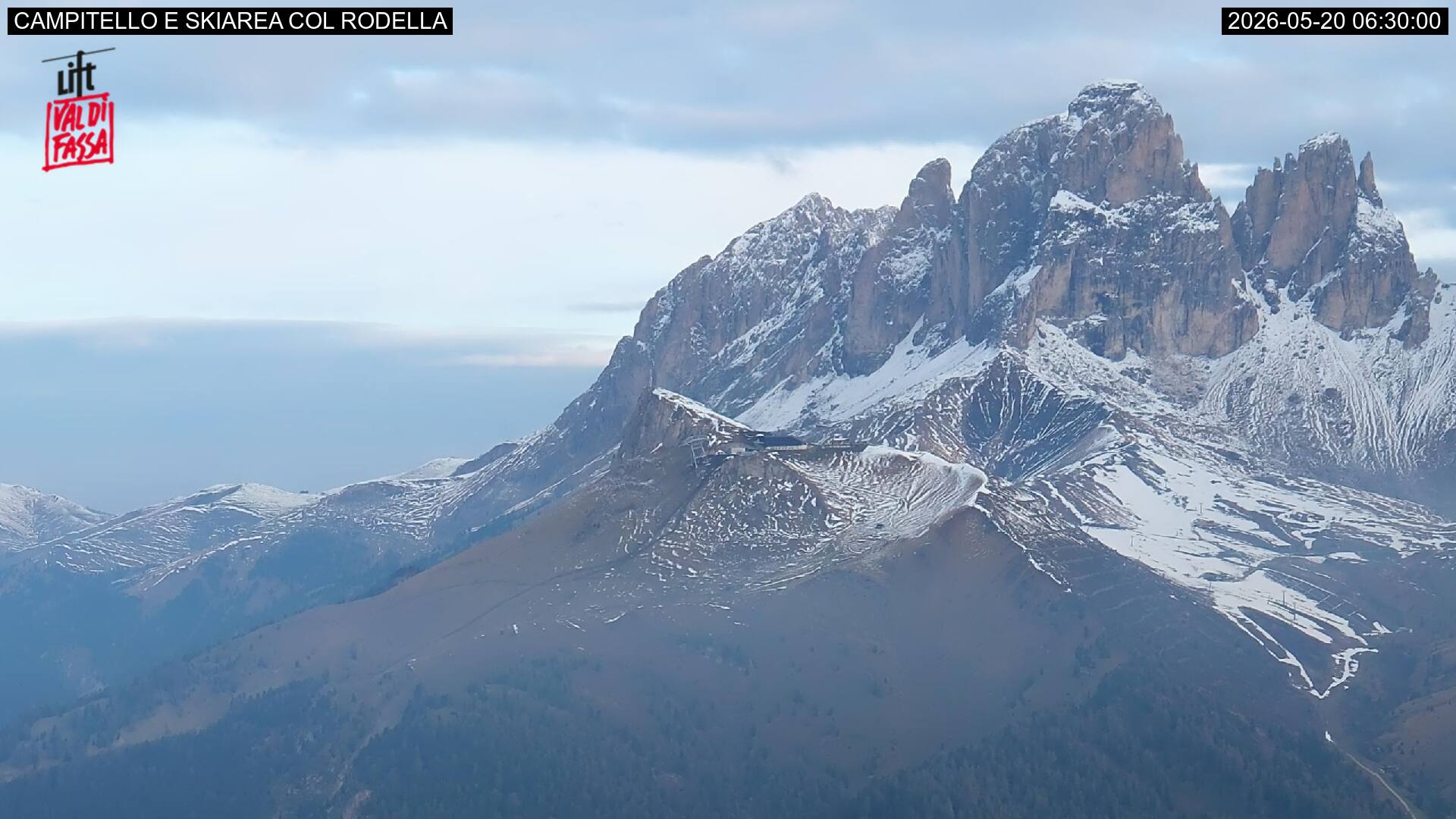 Webcam a Campitello di Fassa - Trentino