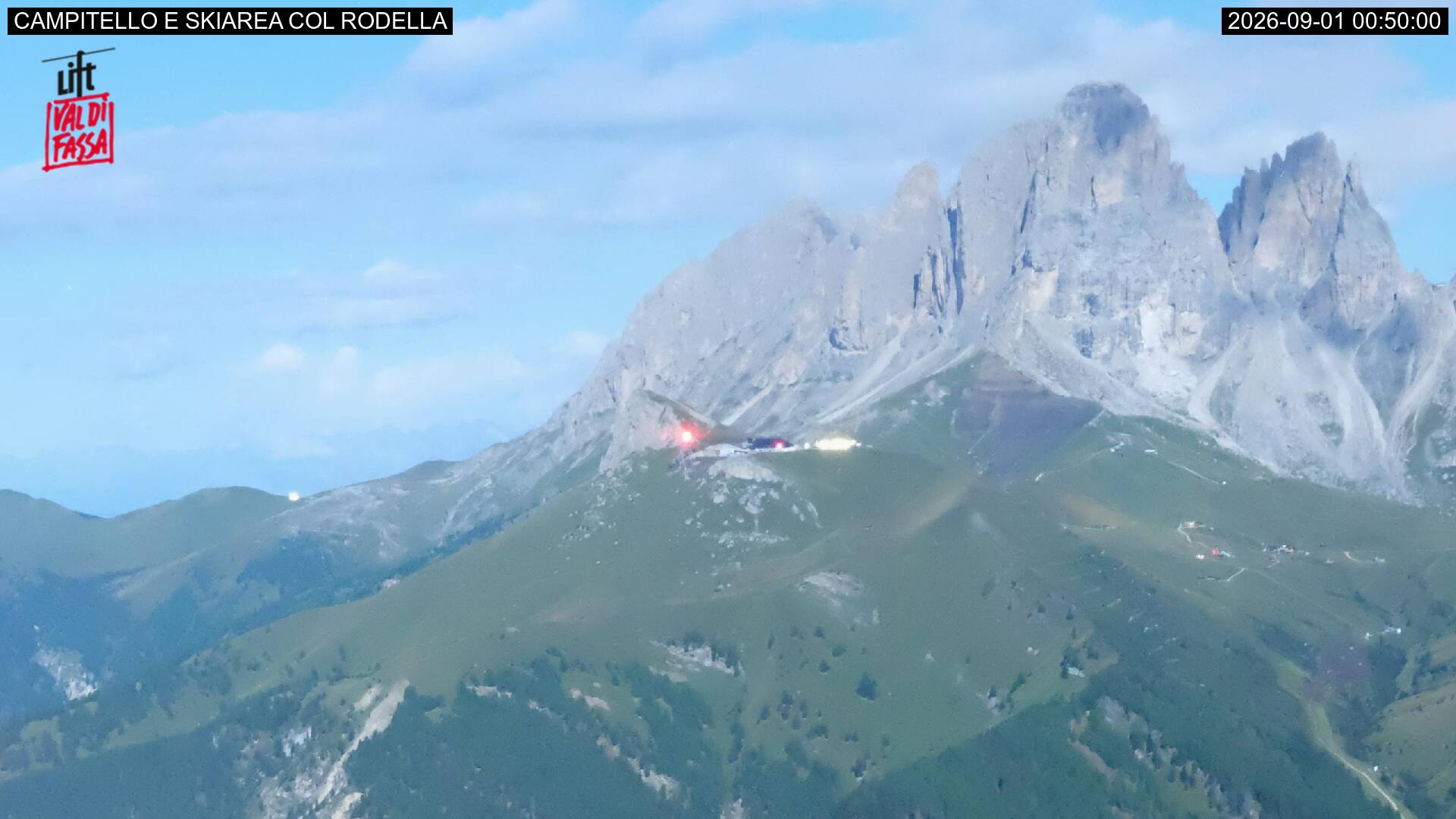 Webcam a Campitello di Fassa - Trentino