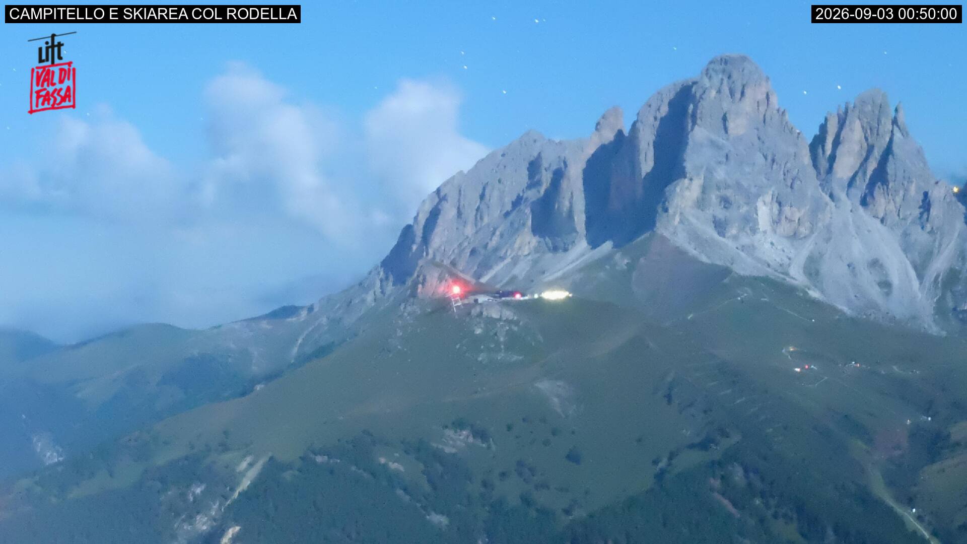 Webcam a Campitello di Fassa - Trentino