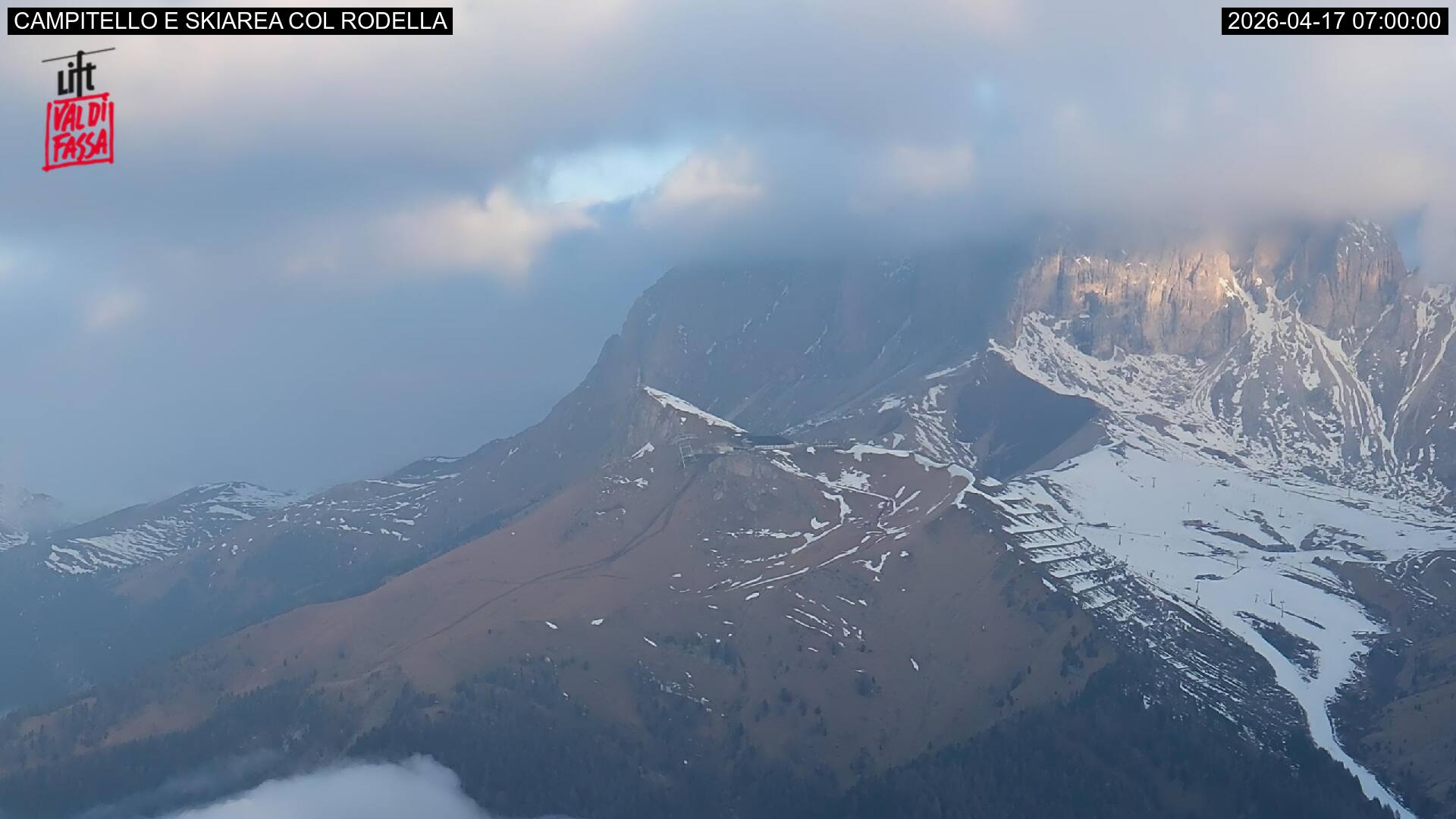 Webcam a Campitello di Fassa - Trentino