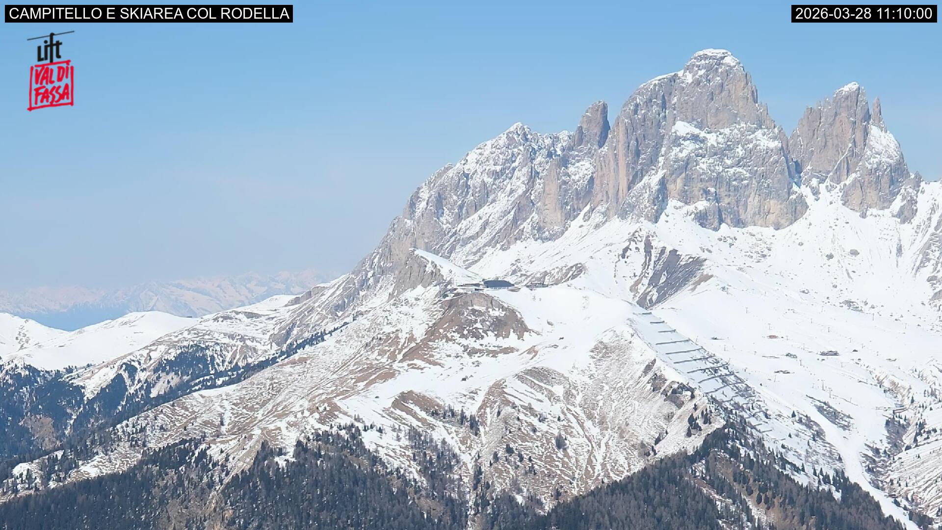 Webcam a Campitello di Fassa - Trentino