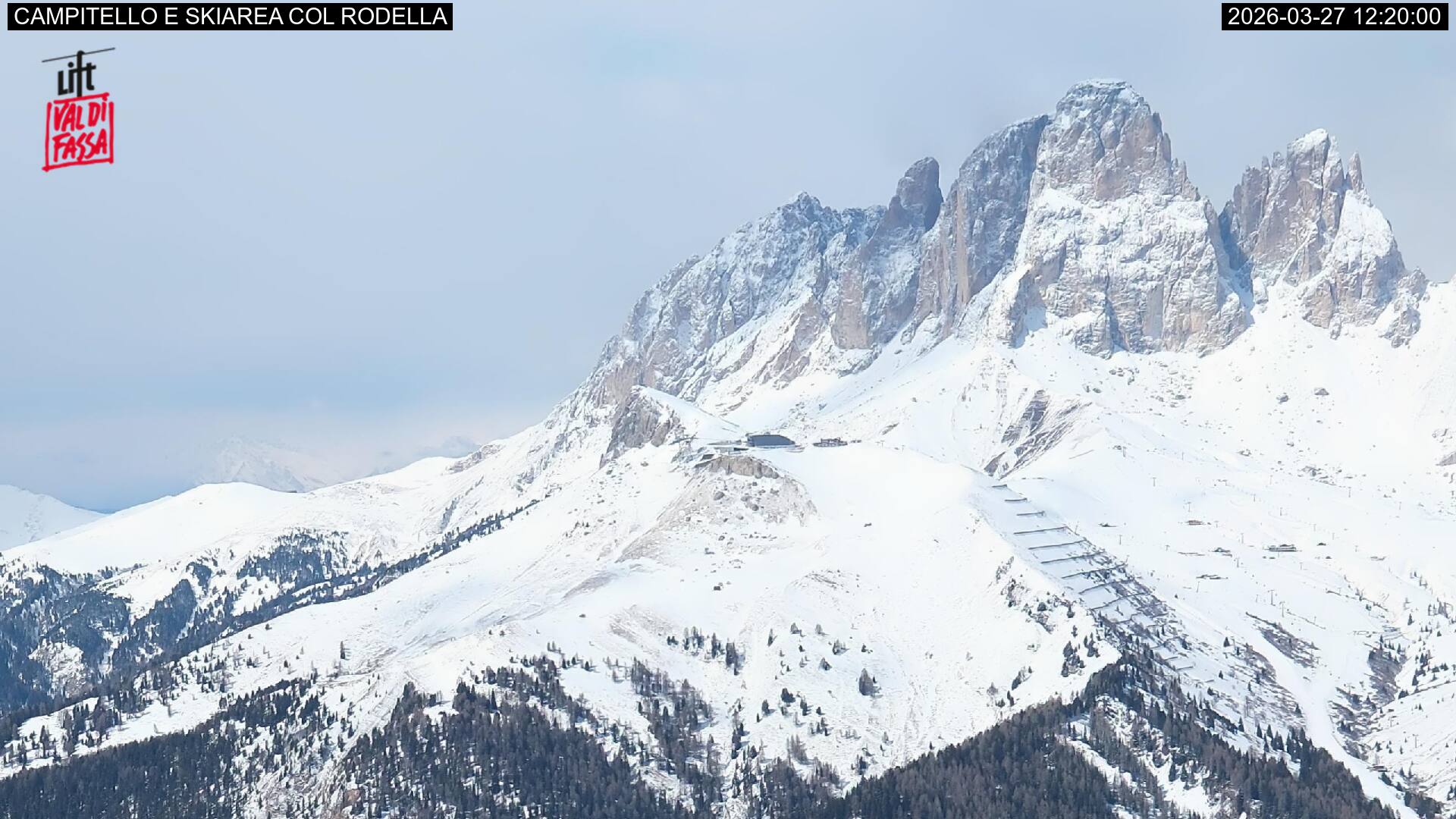 Webcam a Campitello di Fassa - Trentino