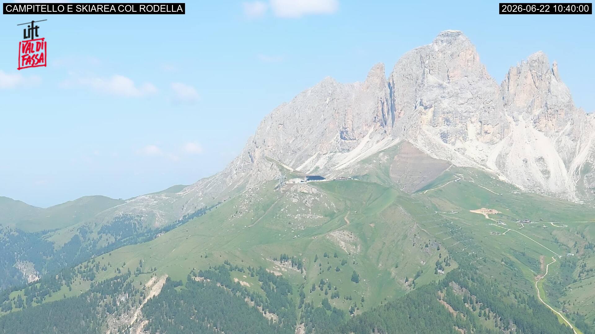 Webcam a Campitello di Fassa - Trentino