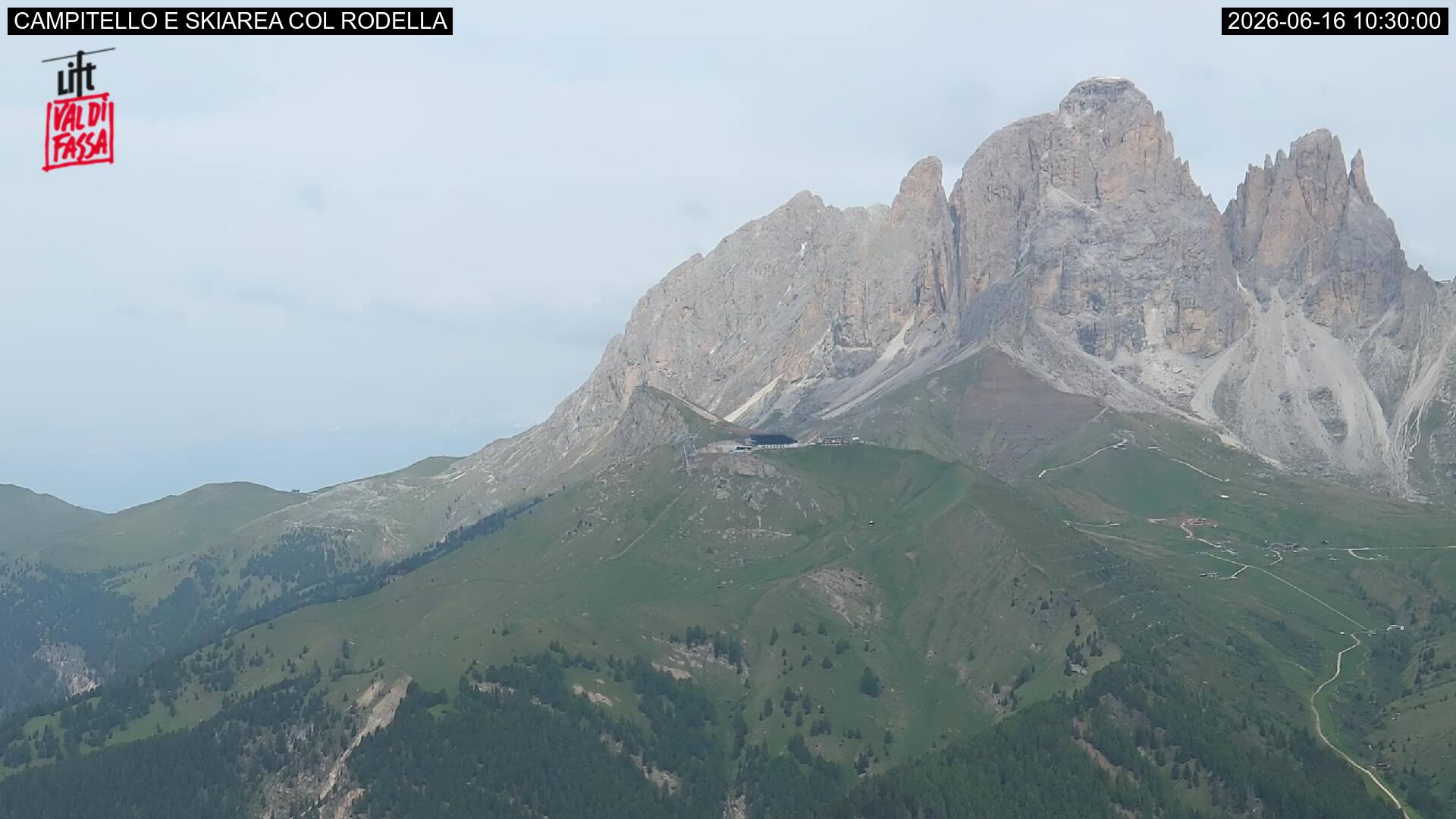 Webcam a Campitello di Fassa - Trentino