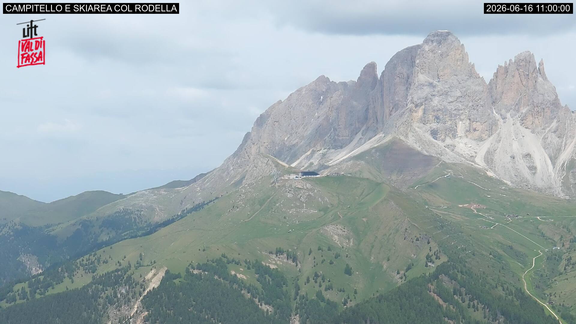 Webcam a Campitello di Fassa - Trentino