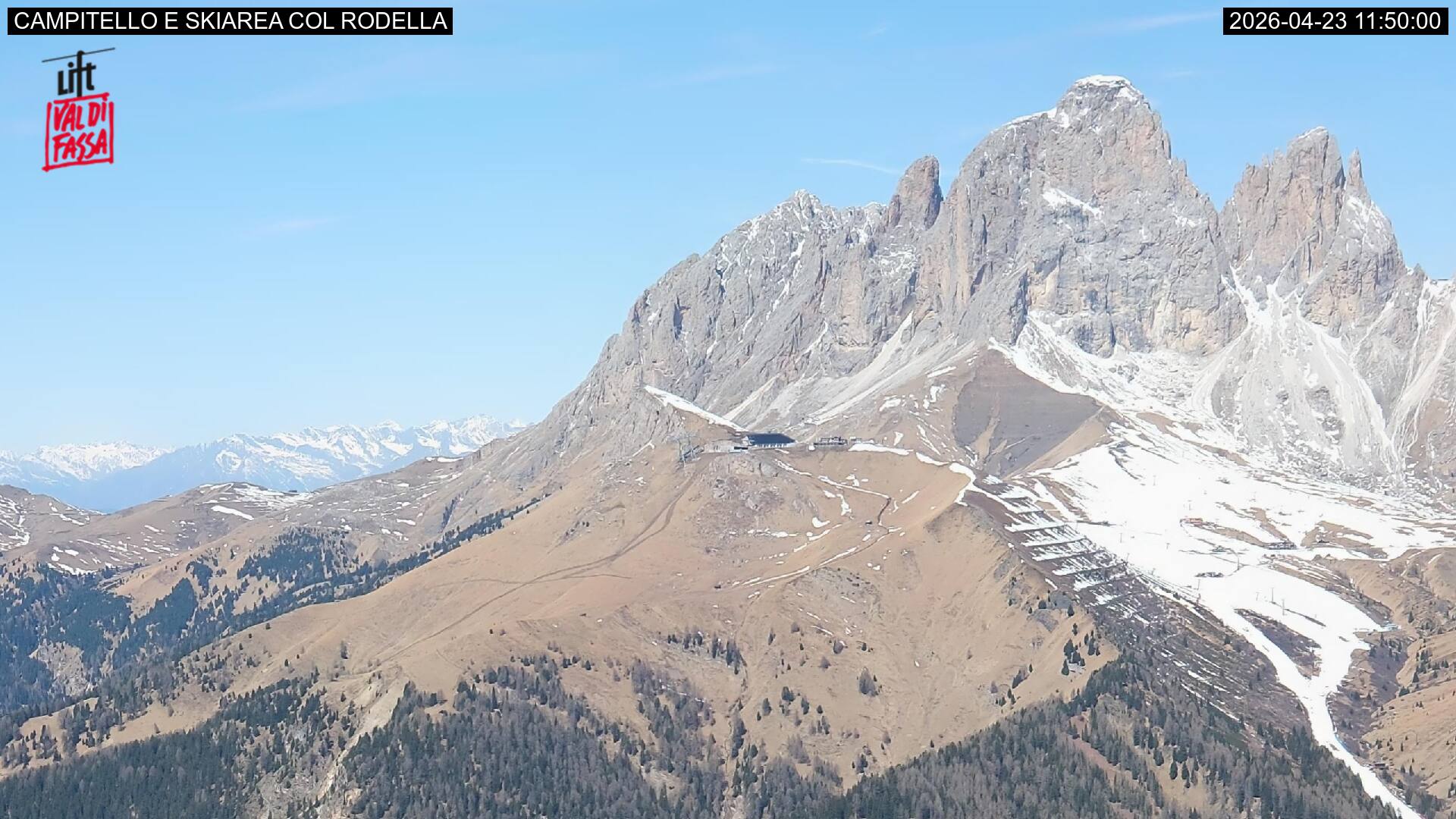 Webcam a Campitello di Fassa - Trentino