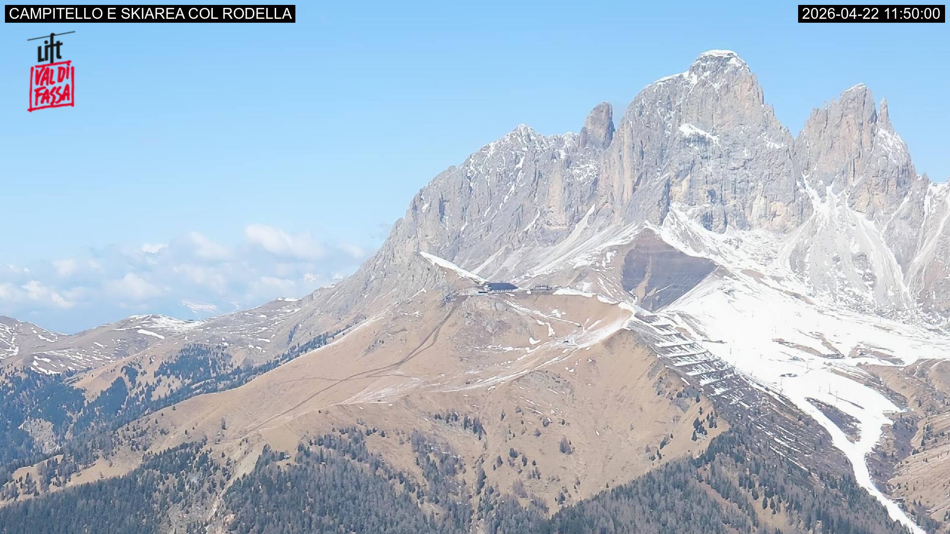 Webcam a Campitello di Fassa - Trentino