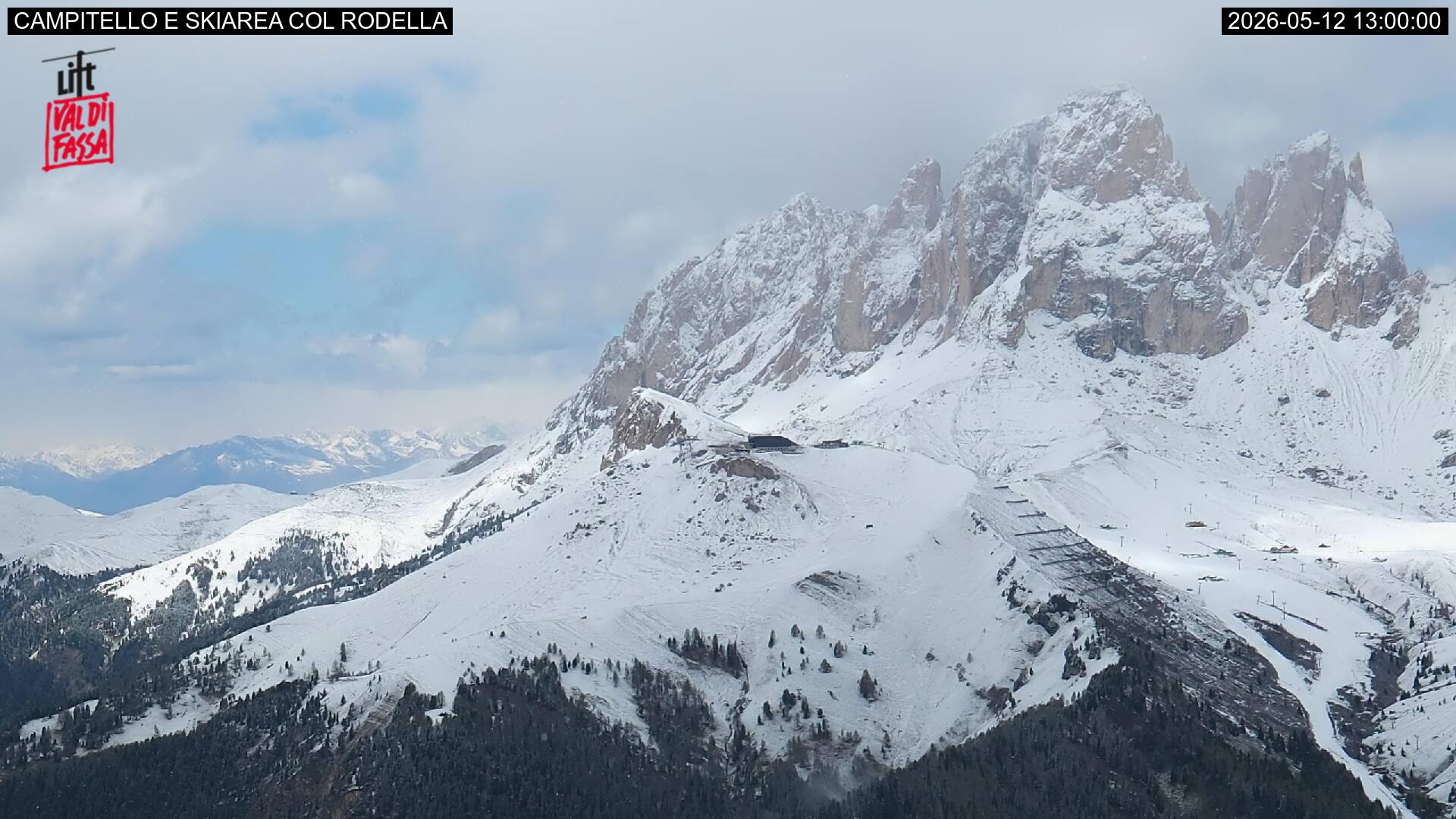 Webcam a Campitello di Fassa - Trentino