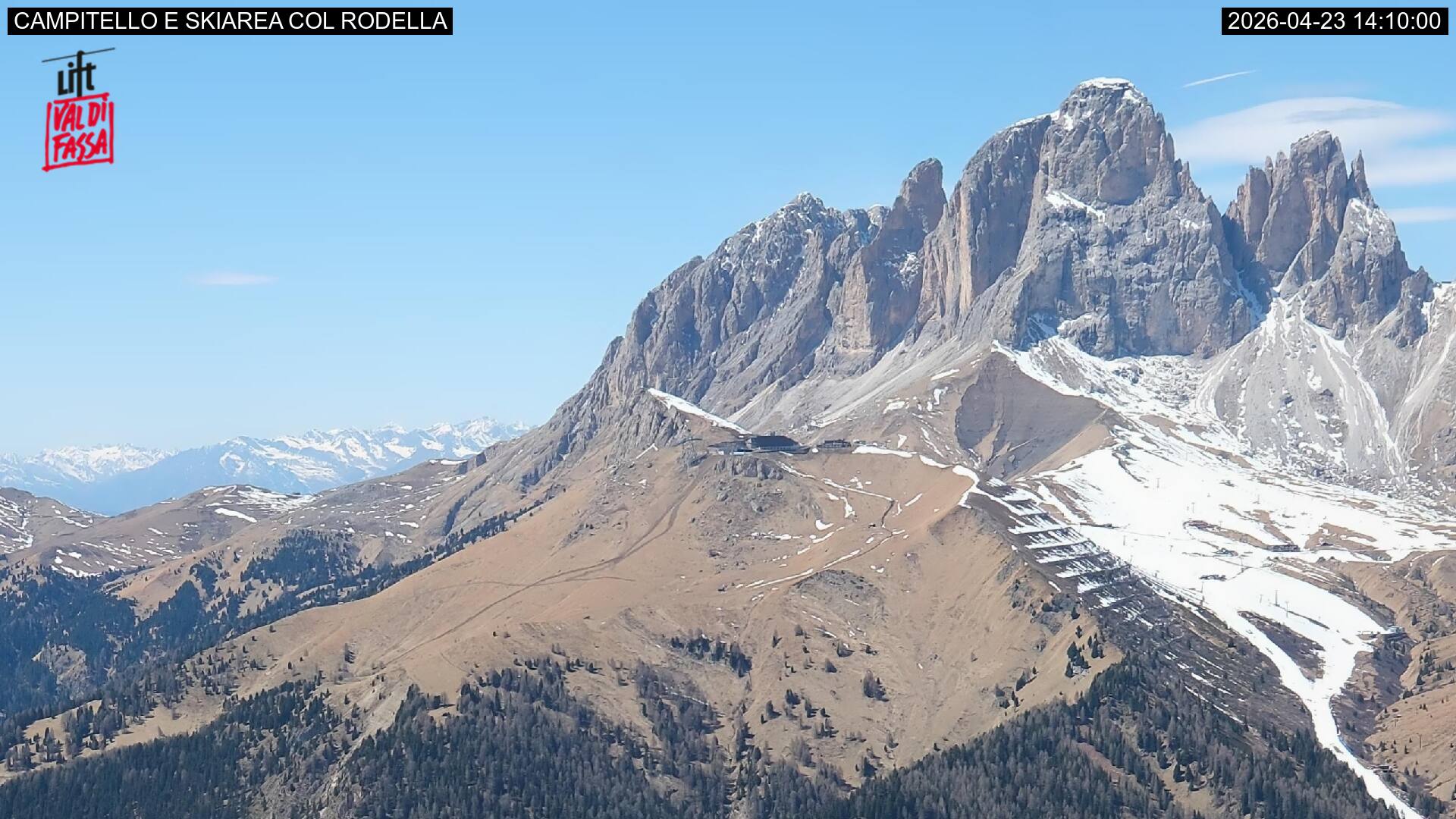 Webcam a Campitello di Fassa - Trentino