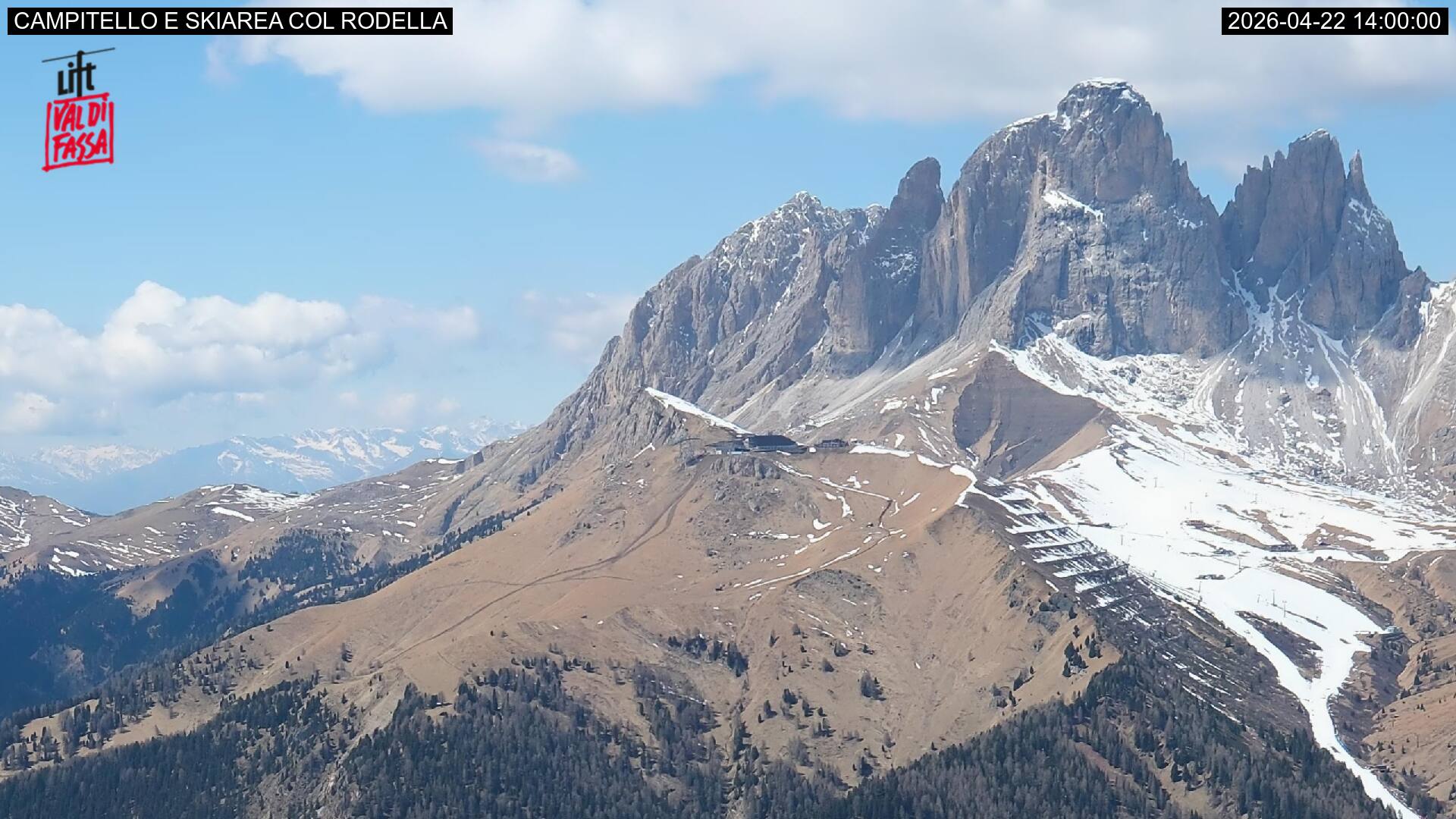 Webcam a Campitello di Fassa - Trentino