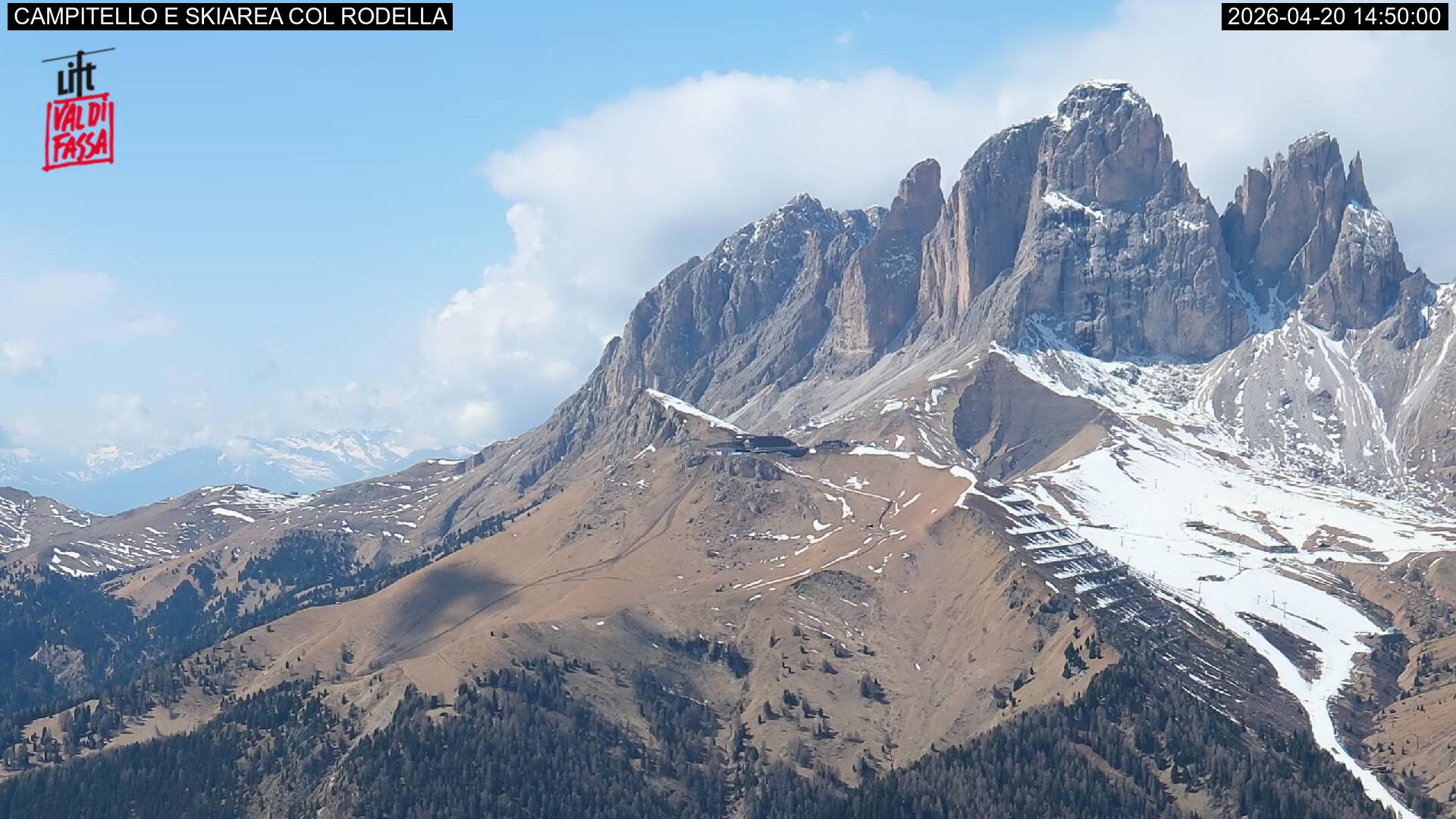 Webcam a Campitello di Fassa - Trentino