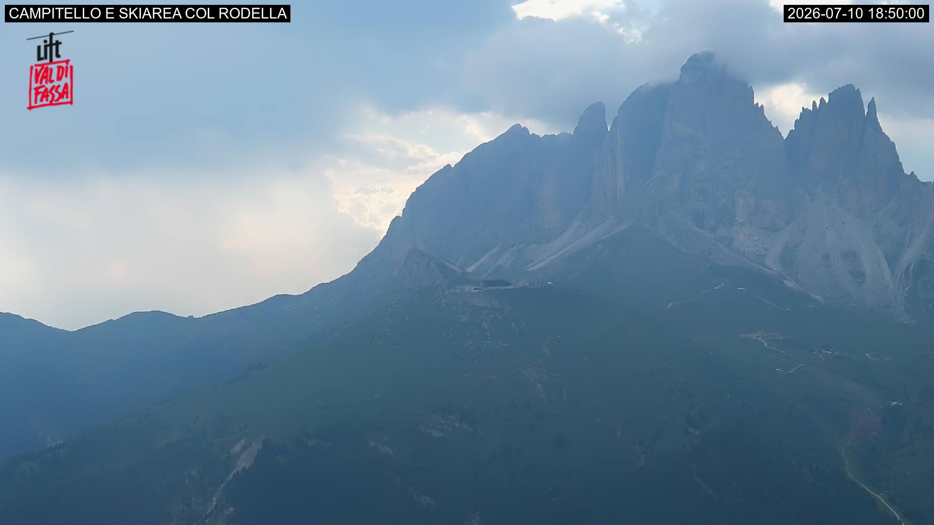 Webcam a Campitello di Fassa - Trentino