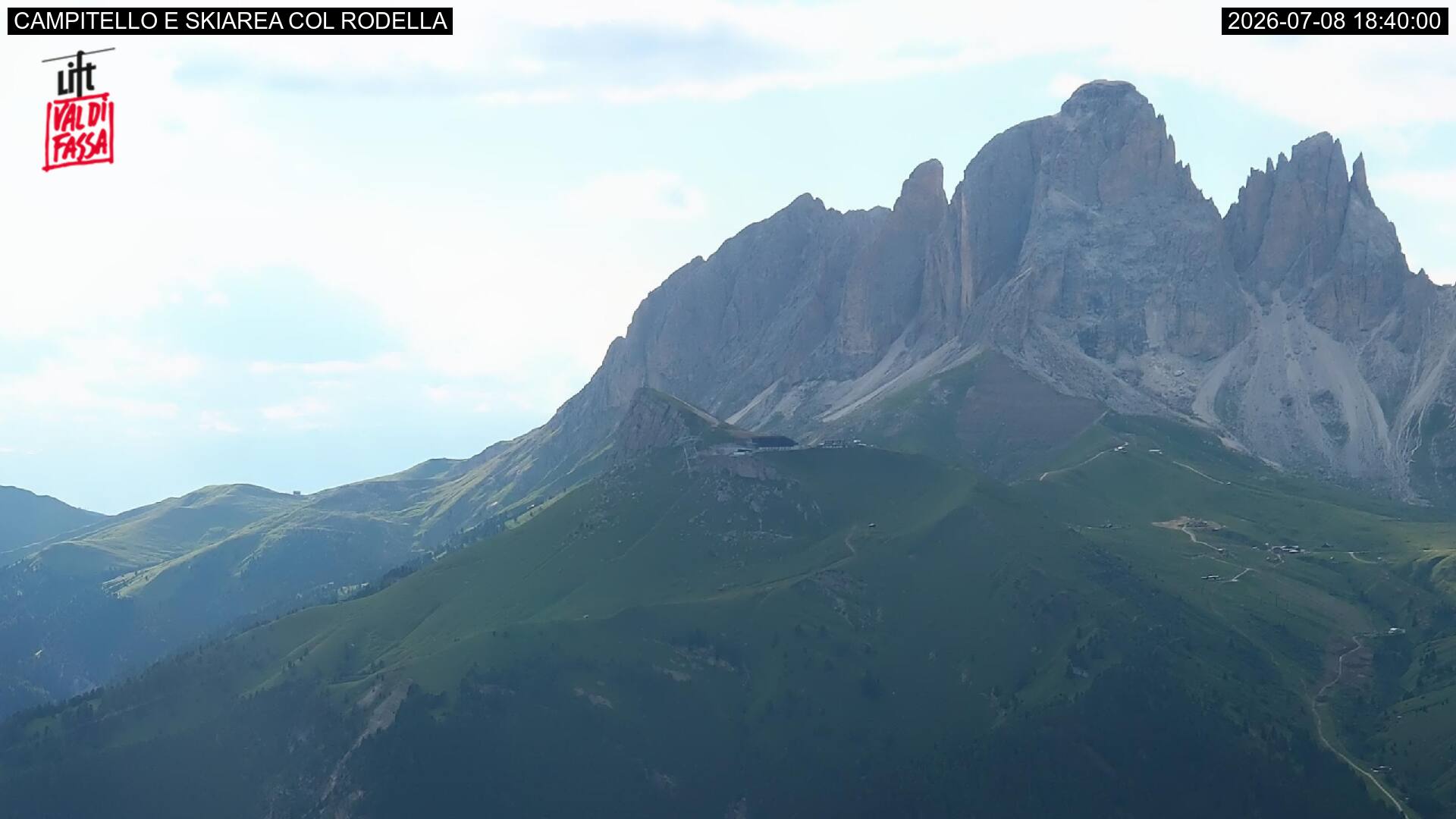 Webcam a Campitello di Fassa - Trentino