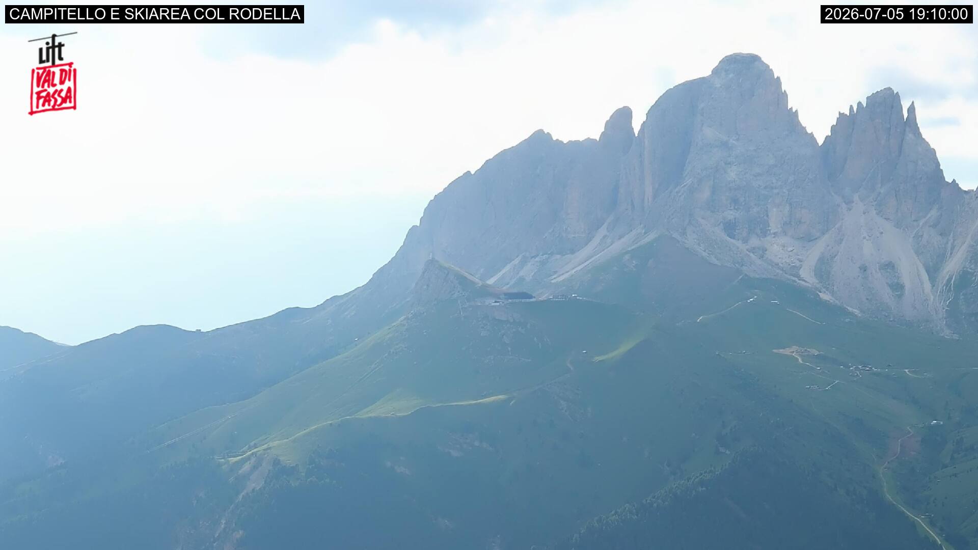 Webcam a Campitello di Fassa - Trentino