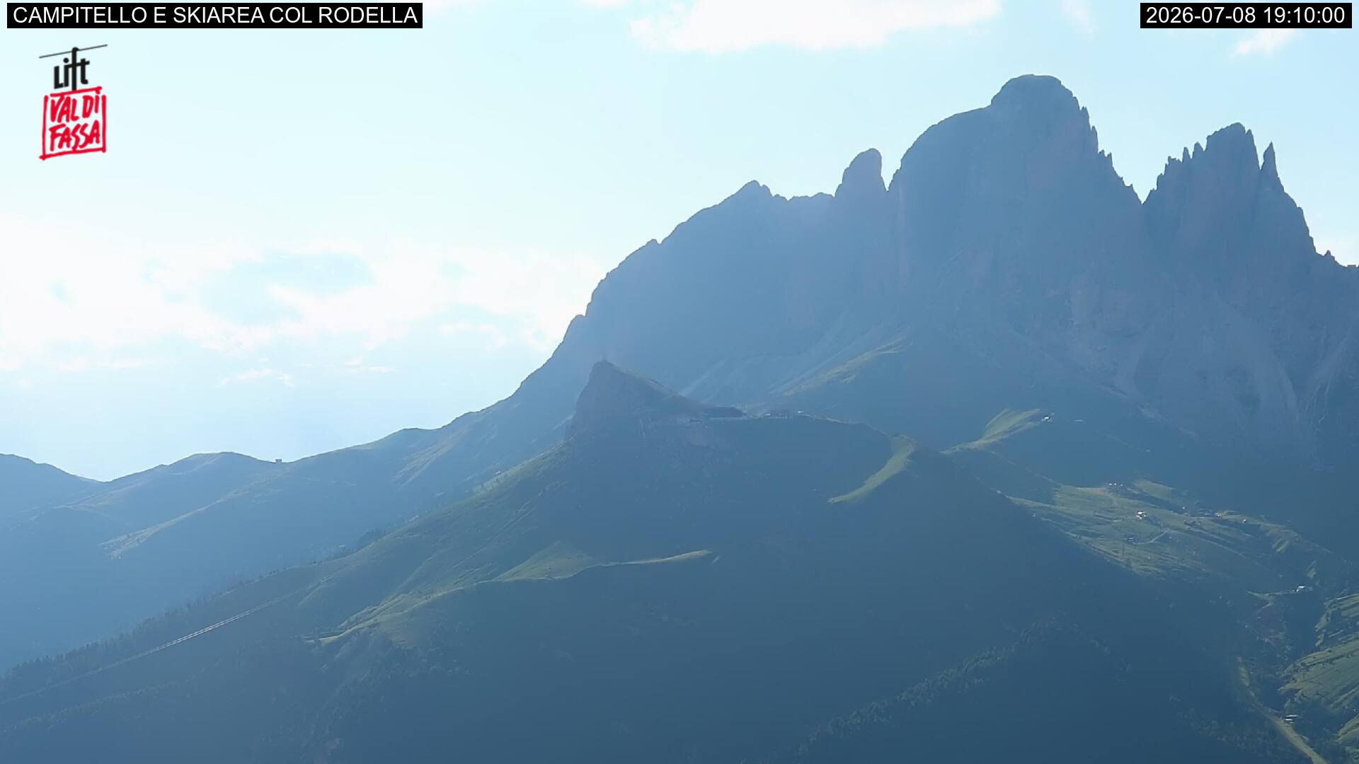 Webcam a Campitello di Fassa - Trentino