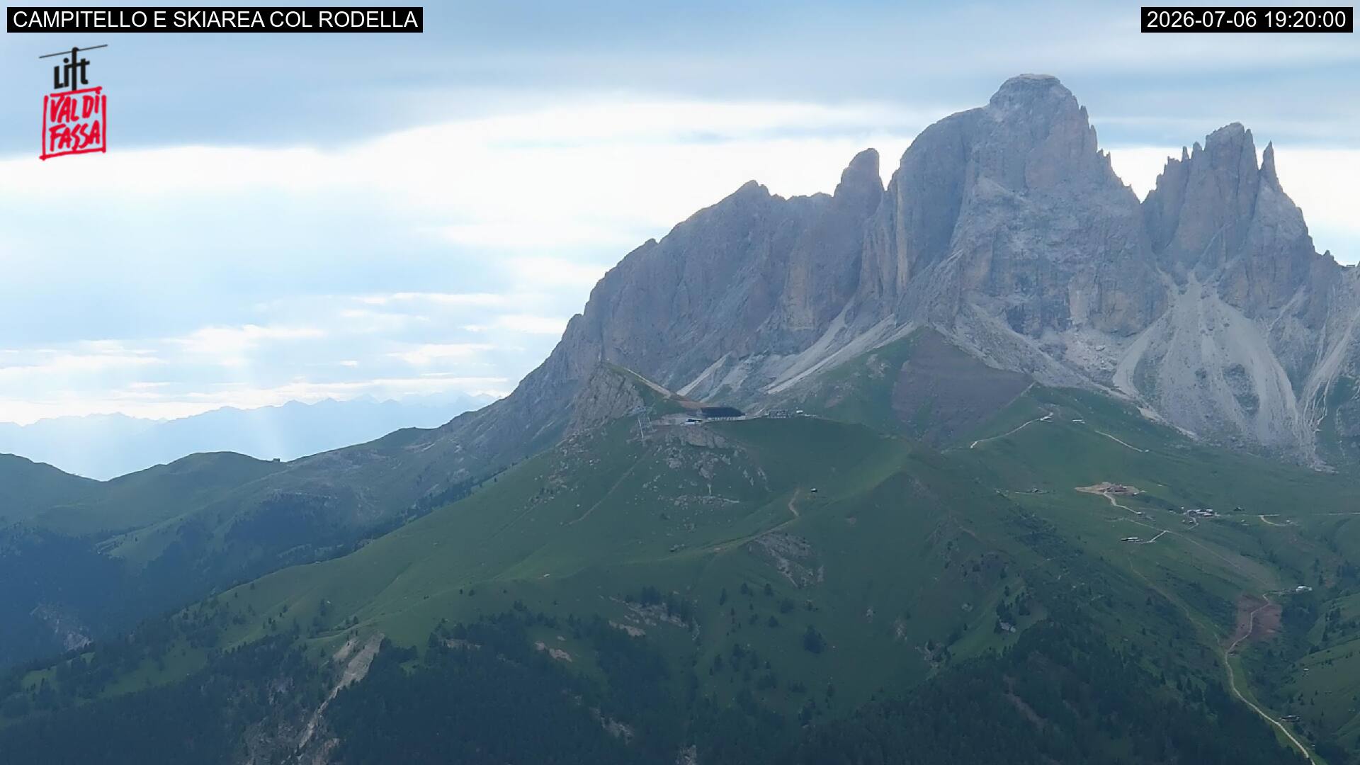 Webcam a Campitello di Fassa - Trentino